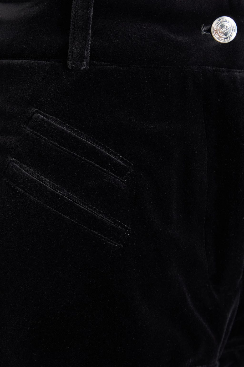 ETRO Cotton-blend velvet shorts