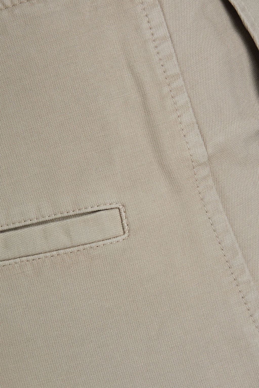 TOTEME Cotton-twill wide-leg pants