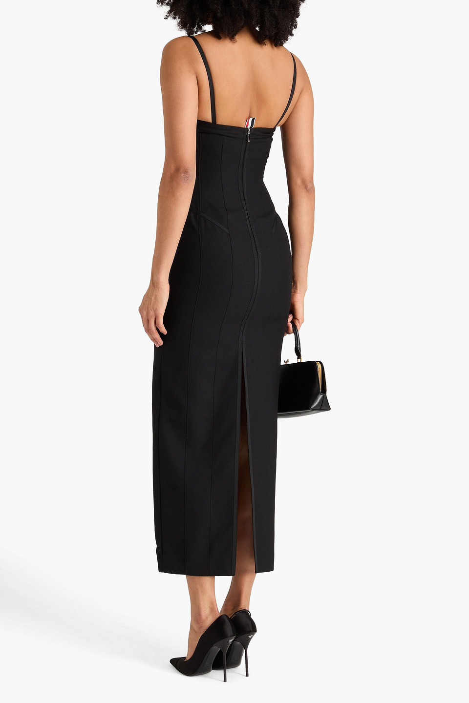  Thom Browne - Verziertes Minikleid Aus Tüll - Schwarz - It 38 