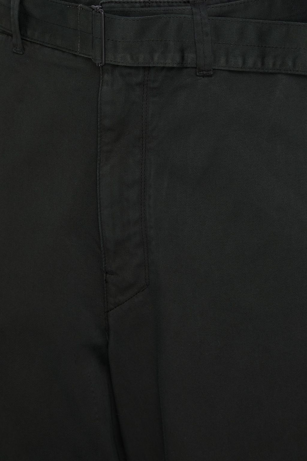 LEMAIRE Belted cotton-sateen cargo pants