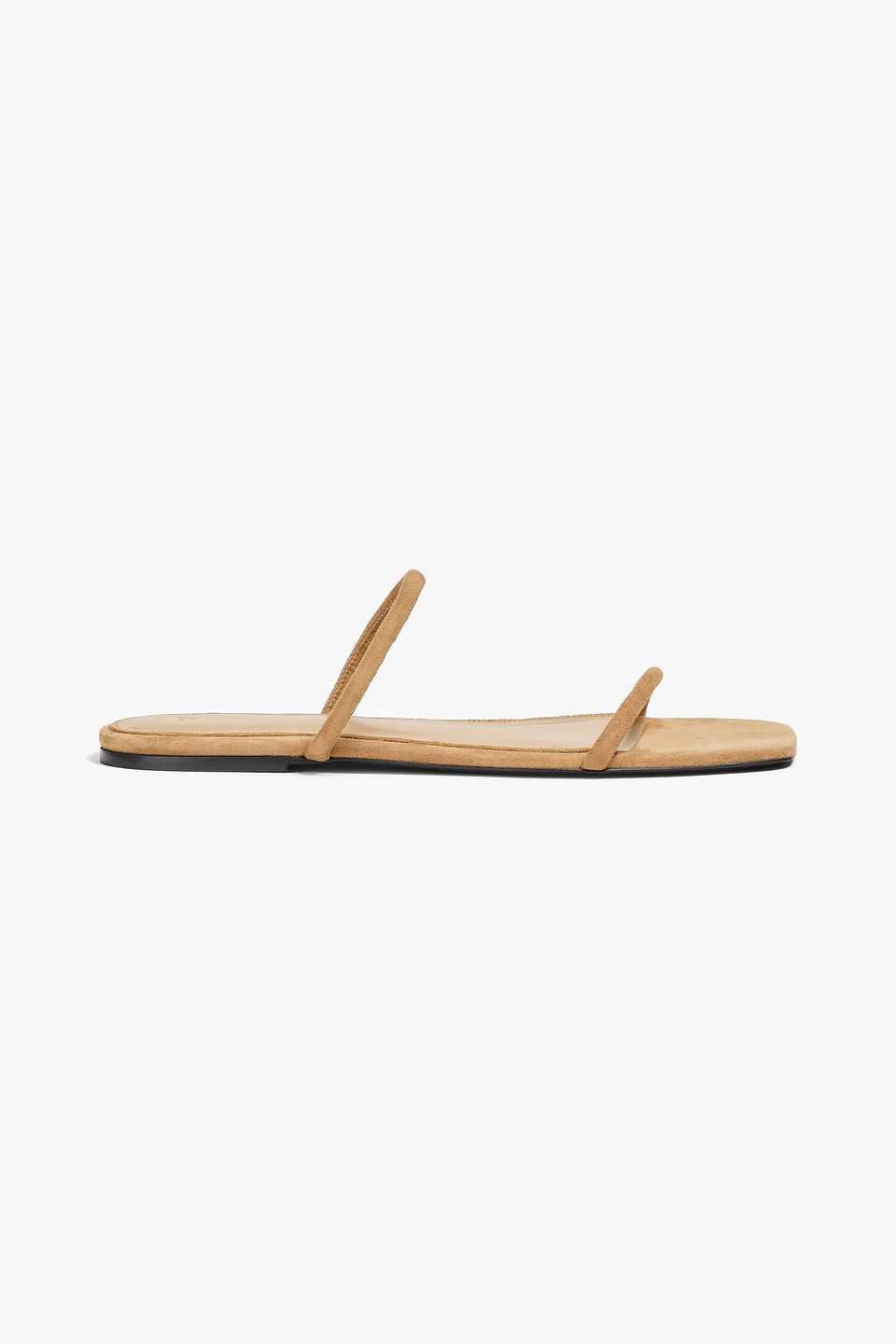 toteme - the minimalist suede sandals - neutral - eu 42