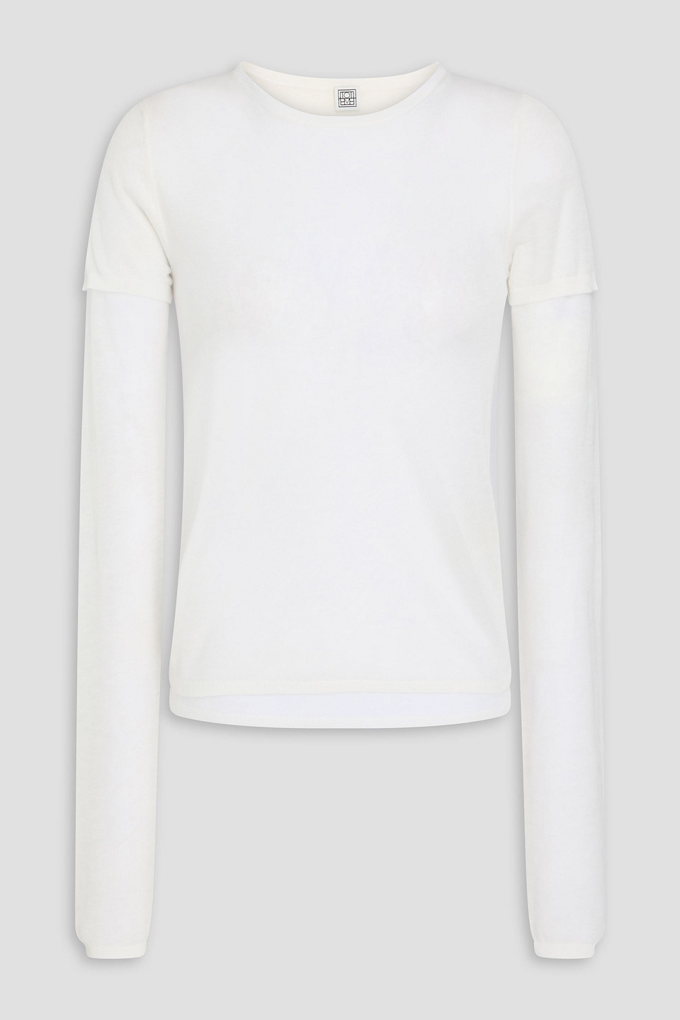 Totême Lyocell-blend Top In White