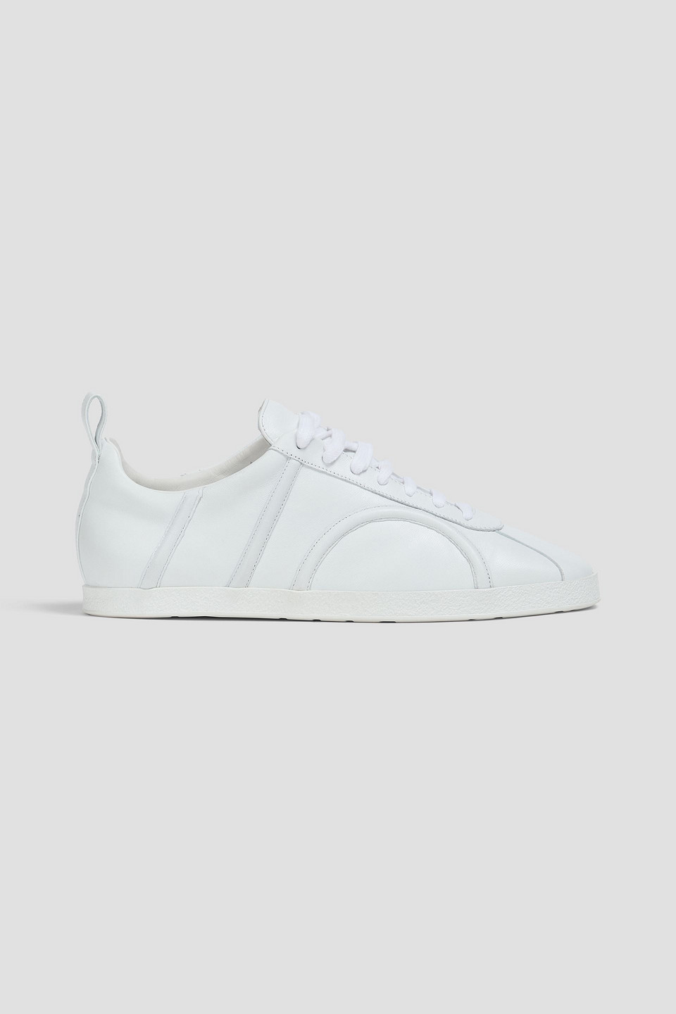 Totême Leather Sneakers In White