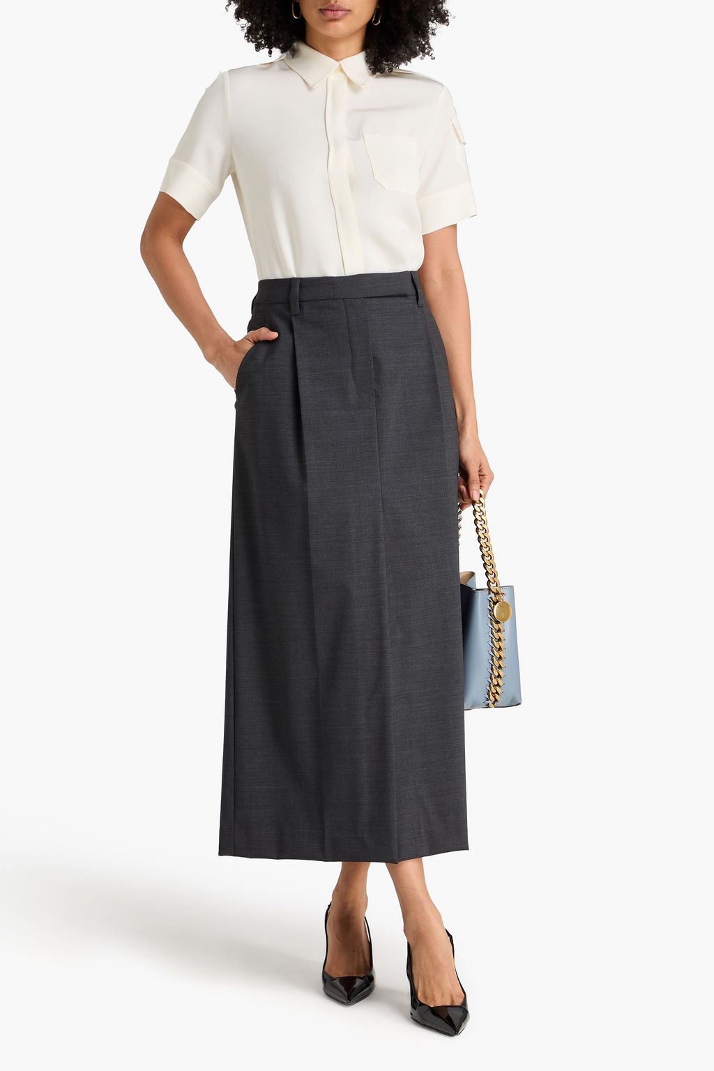 VICTORIA BECKHAM Crepe shirt