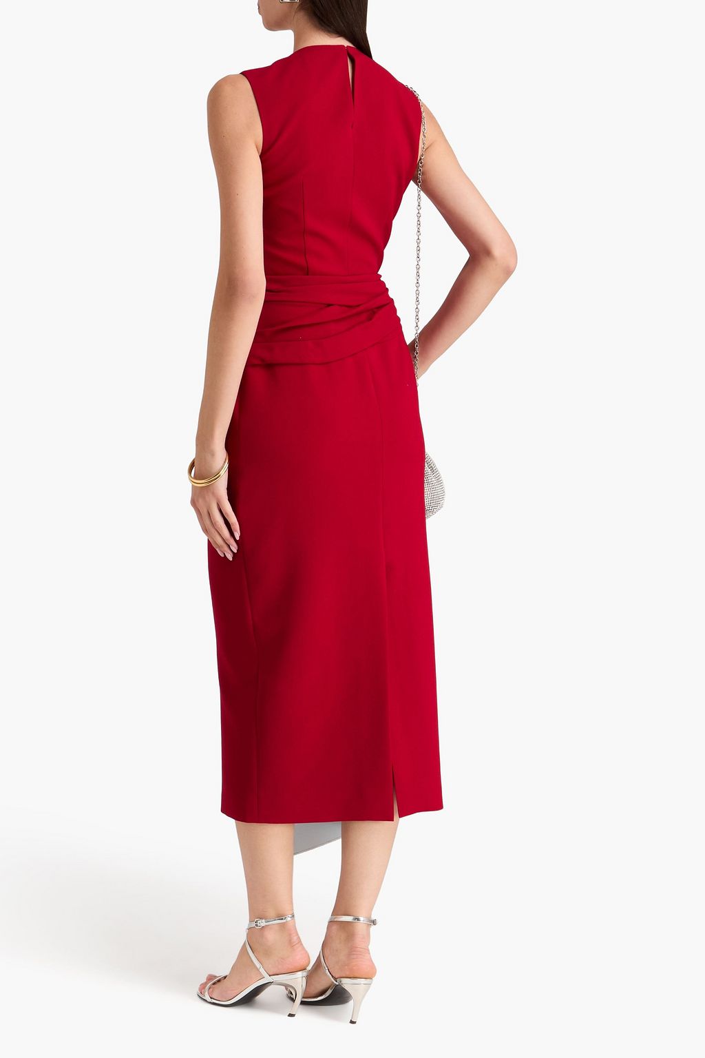 ROKSANDA Elham draped crepe midi dress