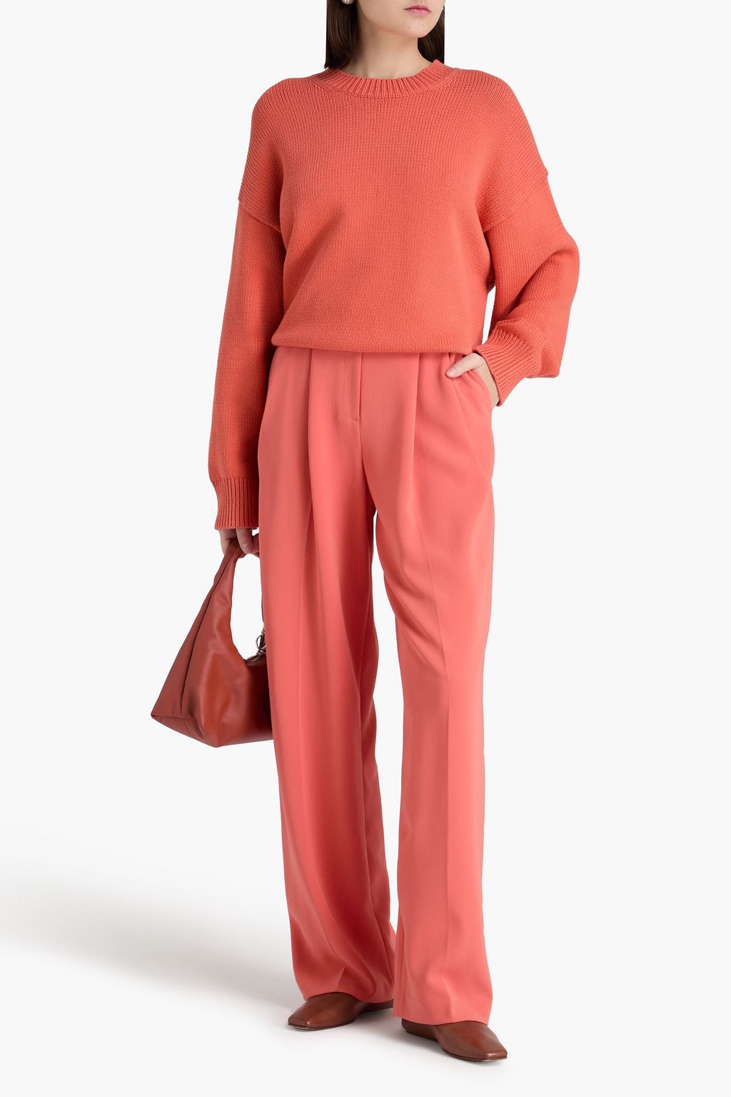 THEORY Cotton-blend sweater