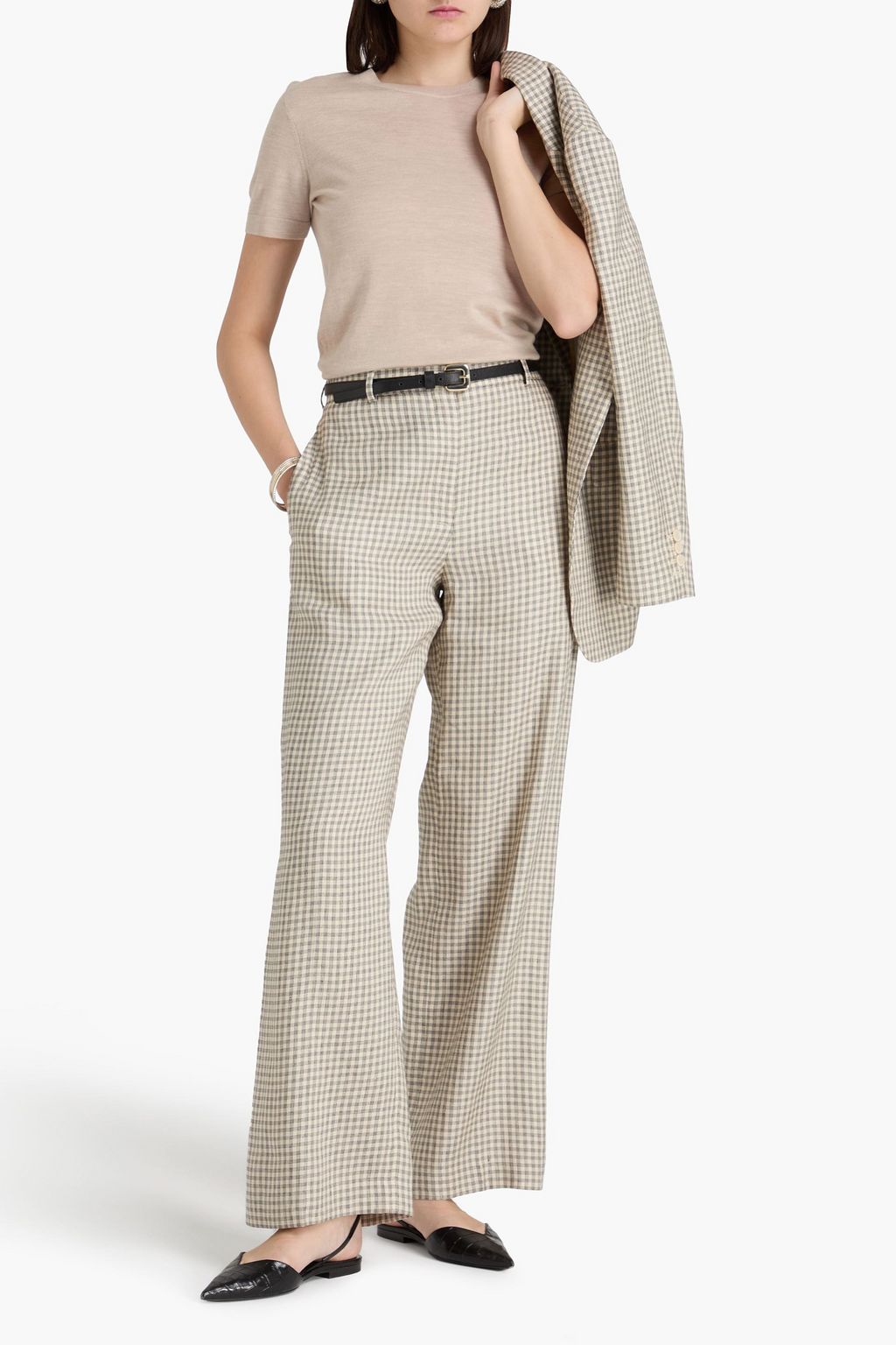 THEORY Merino wool top