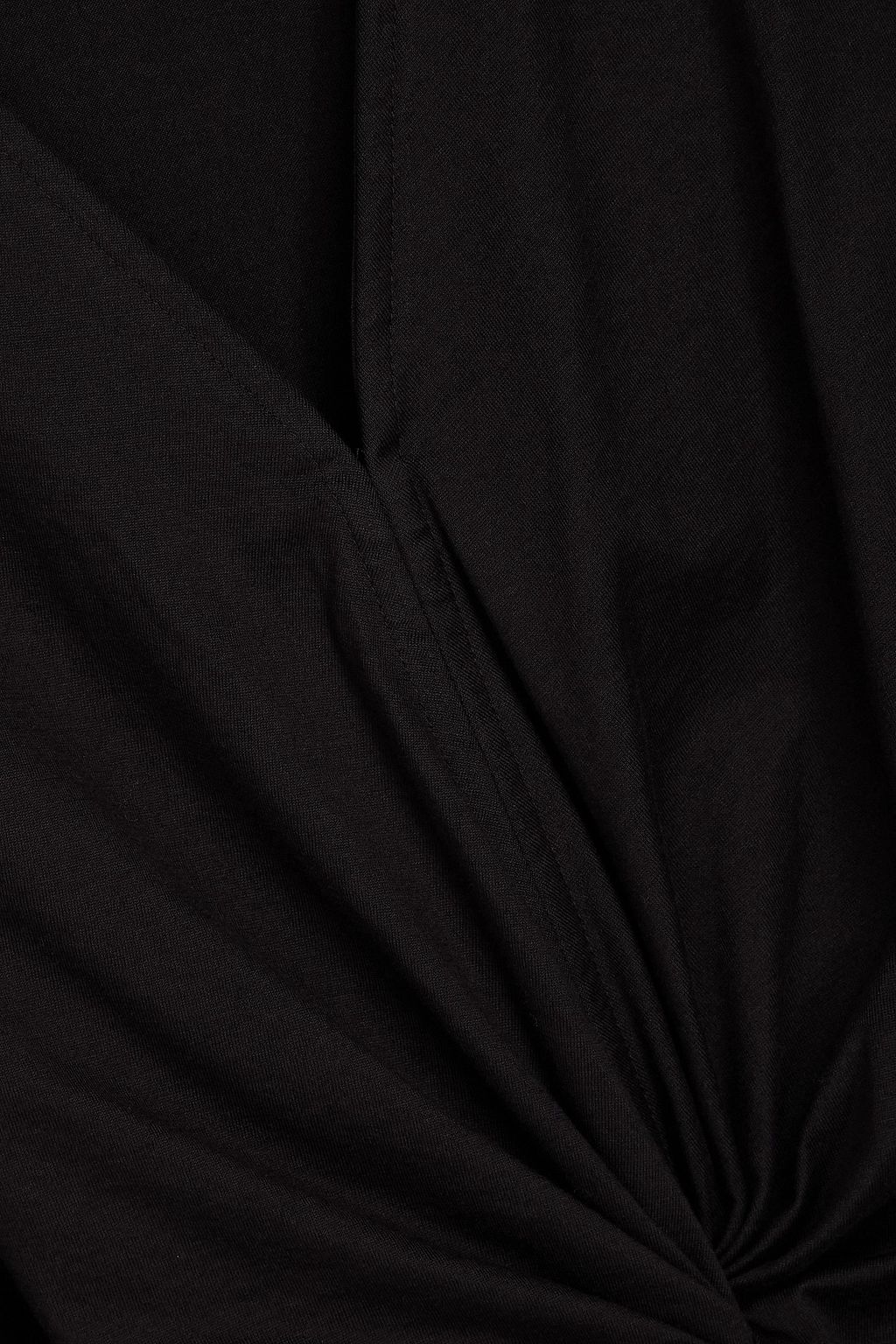 THEORY Twisted Pima cotton-jersey top