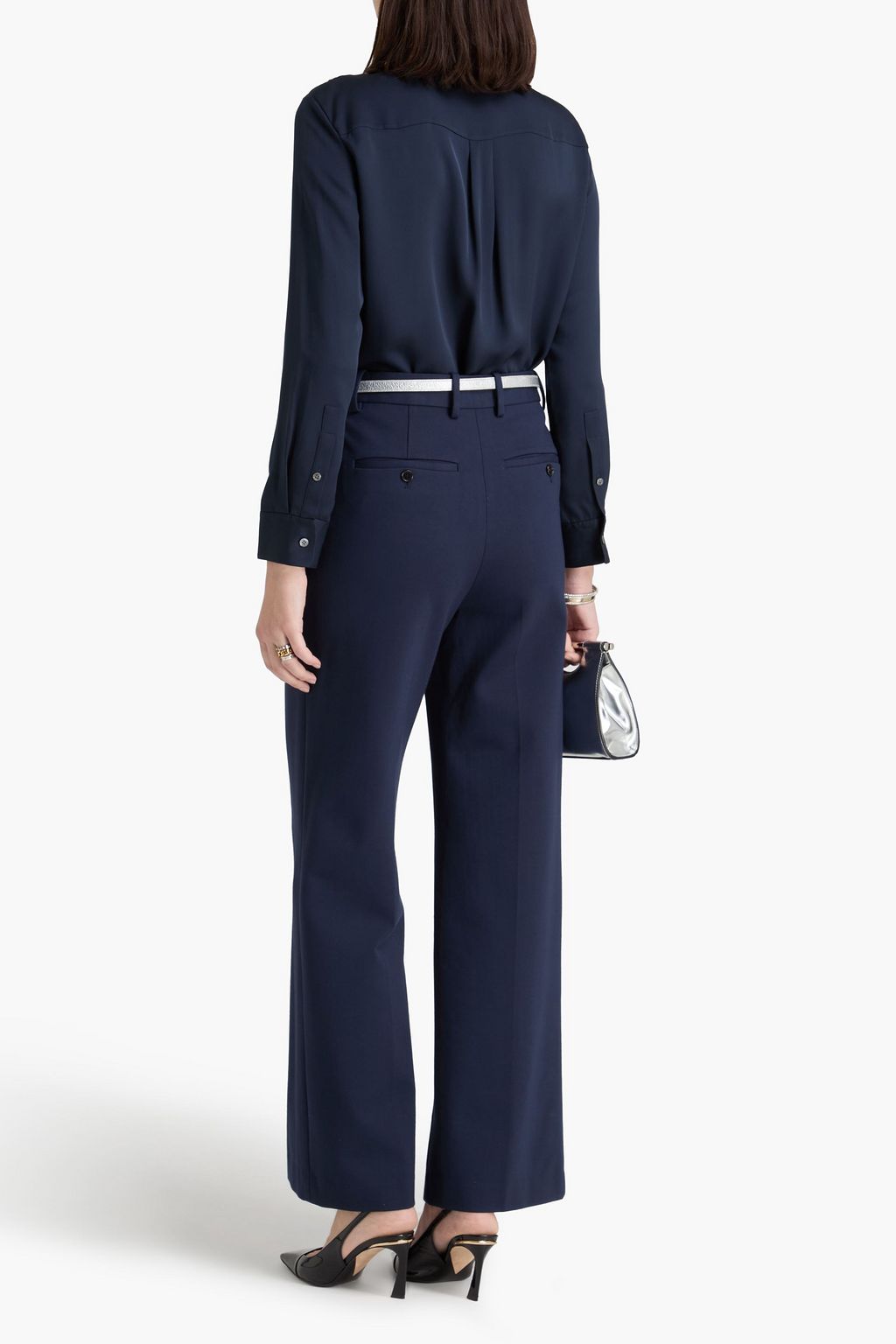 THEORY Ponte straight-leg pants