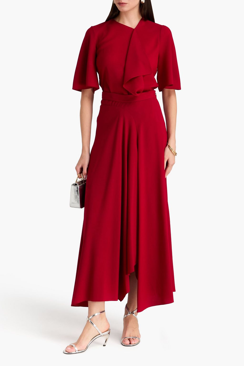 ROKSANDA Naiara draped crepe top