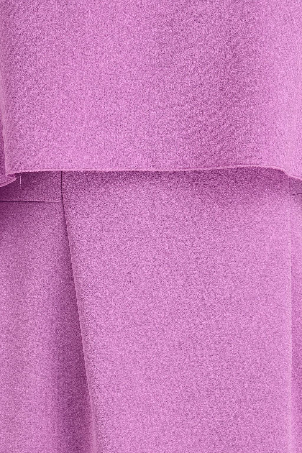 ROKSANDA Elina cape-effect crepe maxi dress