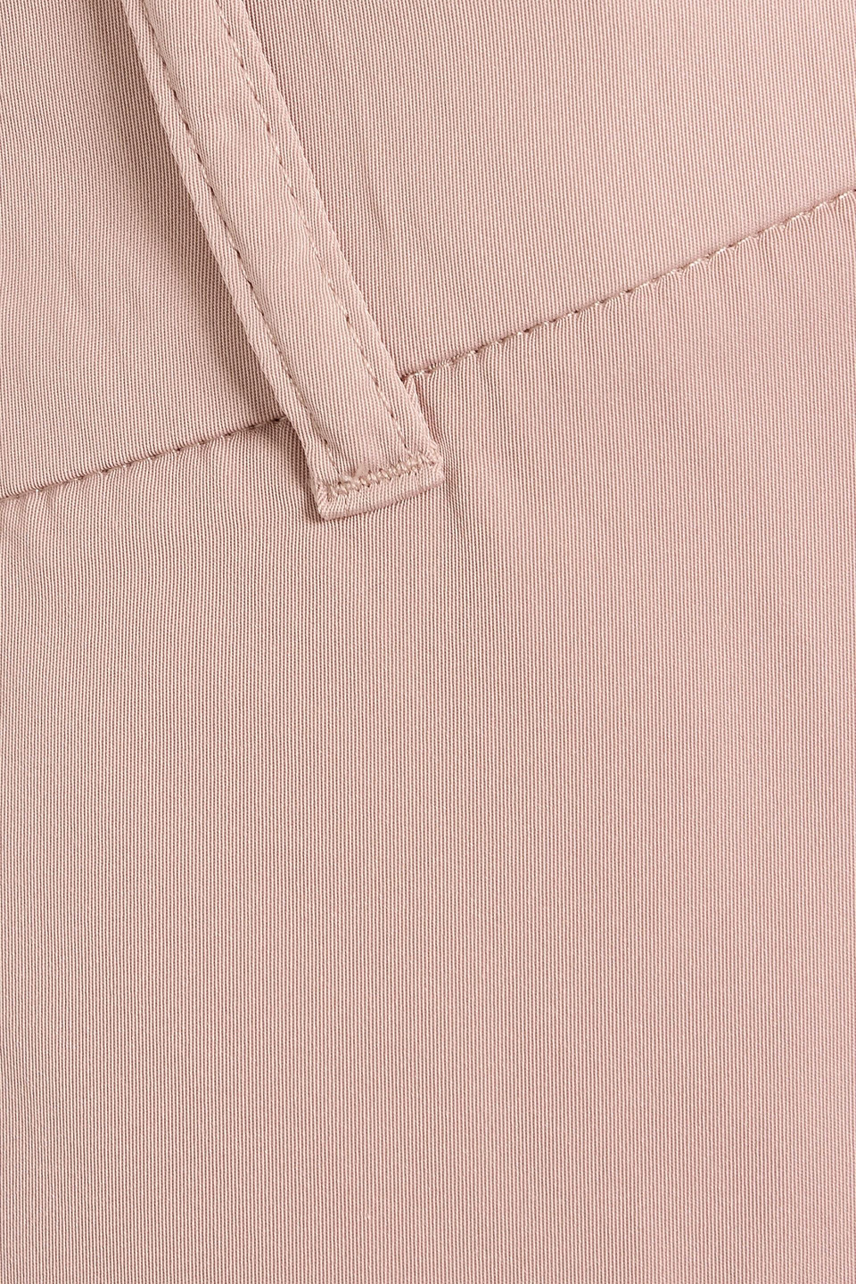 Max Mara Candore Cropped Twill Tapered Pants In Pink