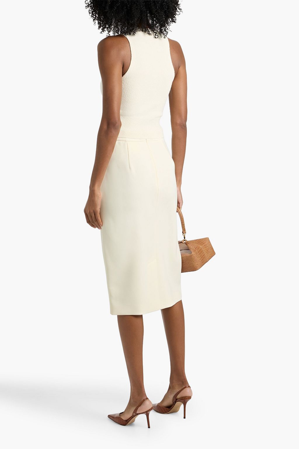 MAX MARA Lubiana crepe pencil skirt