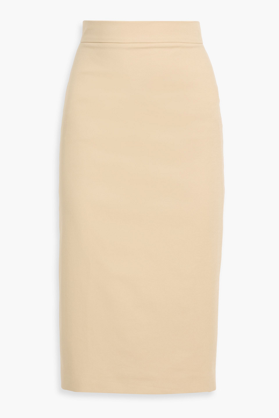 Max Mara Eden Cotton-blend Pencil Skirt In Neutral
