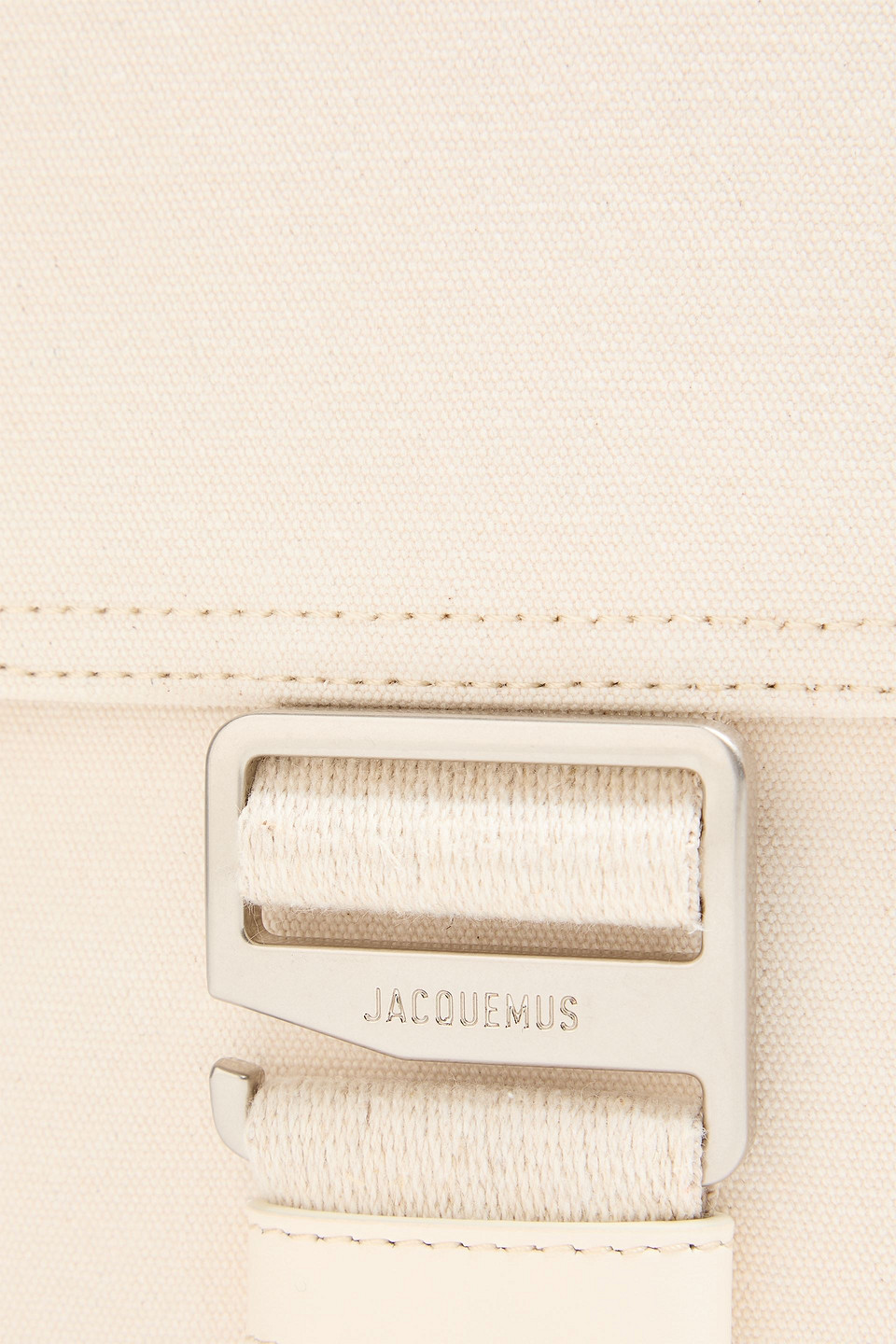  Jacquemus - Gürteltasche Aus Canvas - Weiß - Onesize 