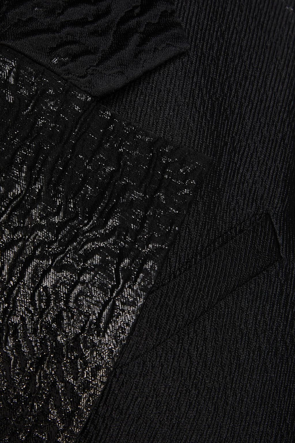 STINE GOYA Metallic cloqué coat