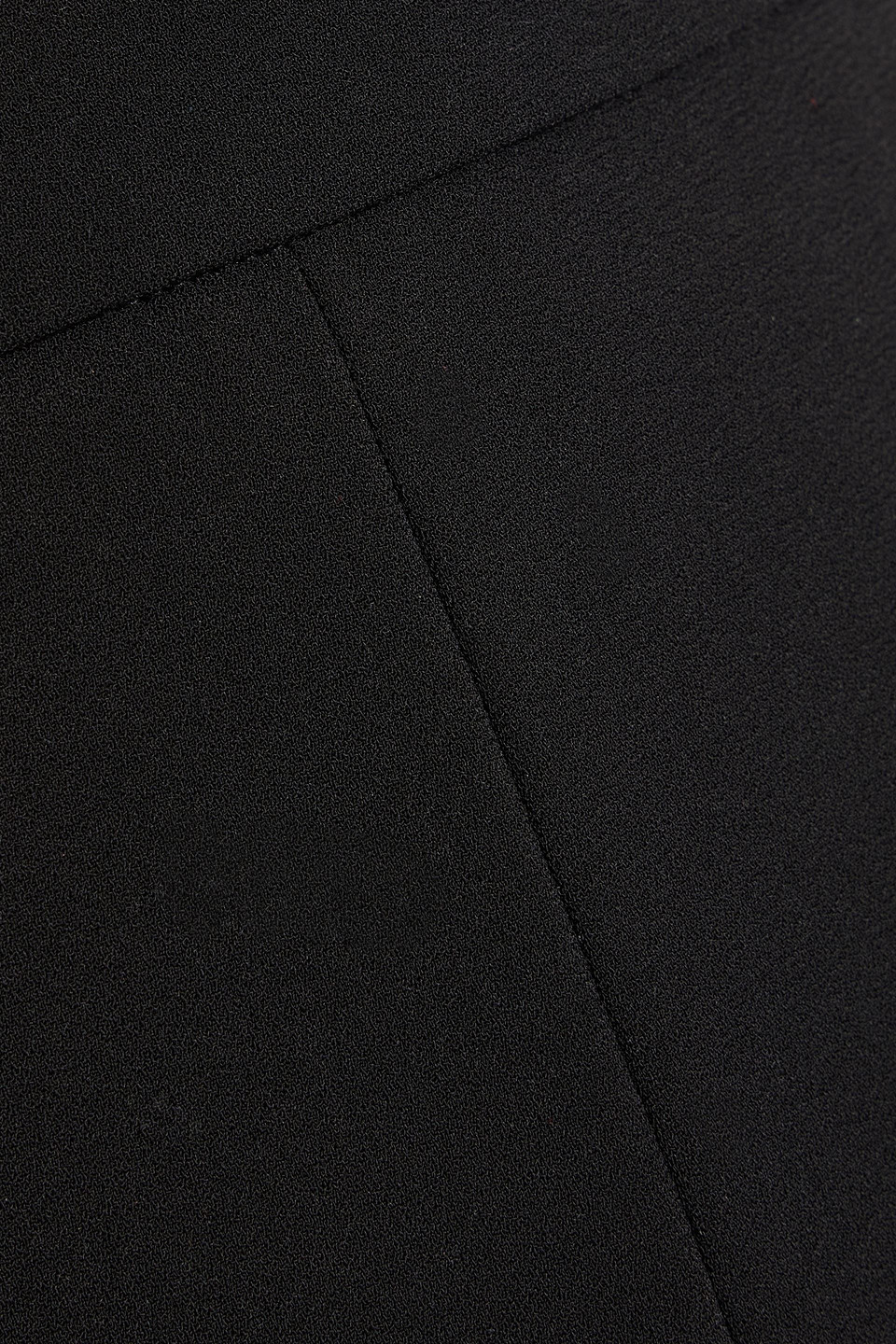 Max Mara Parata Cropped Crepe Straight-leg Pants In Black