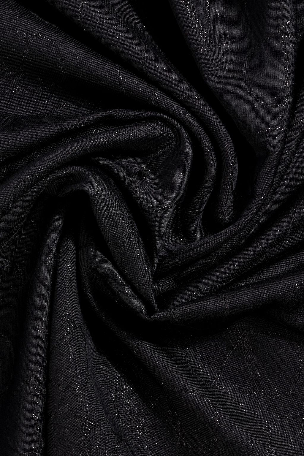 VALENTINO GARAVANI Metallic silk-blend jacquard scarf