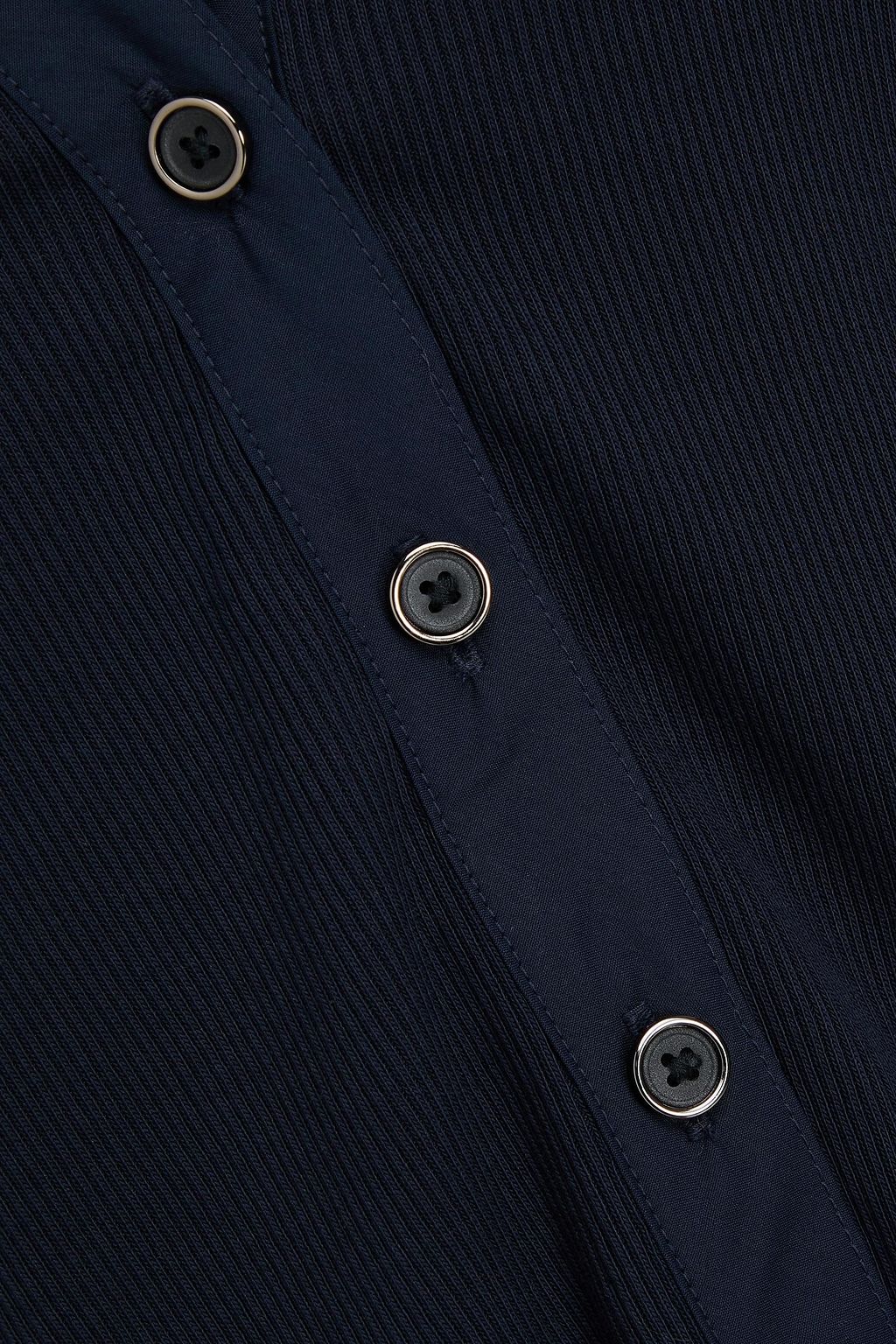 VERONICA BEARD Scottie Pima cotton-blend polo shirt