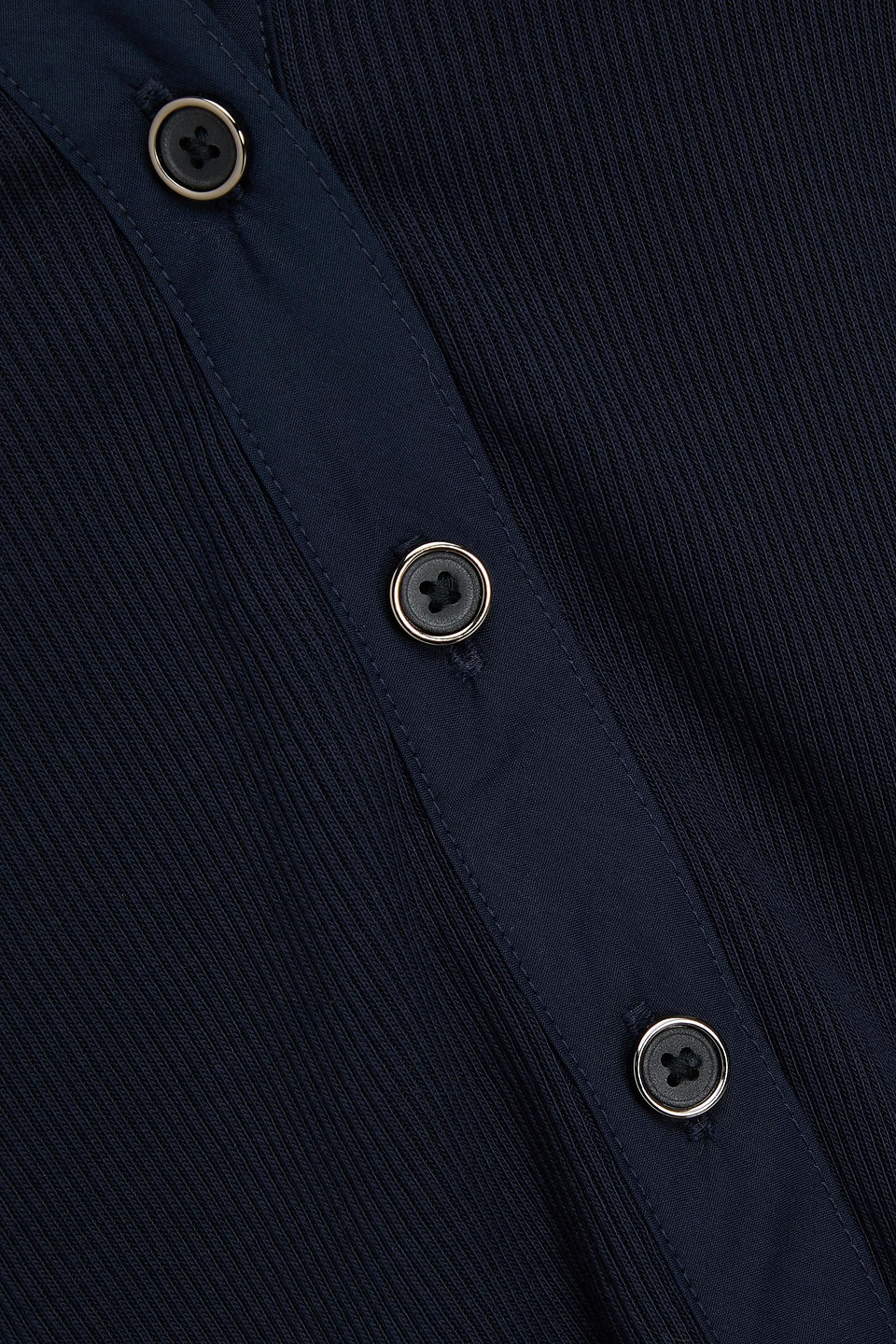 Veronica Beard Scottie Pima Cotton-blend Polo Shirt In Blue