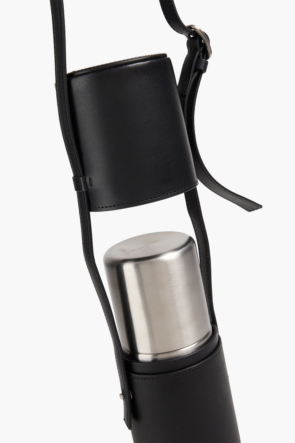  Jil Sander - Trinkflasche Aus Leder - Schwarz - Onesize 