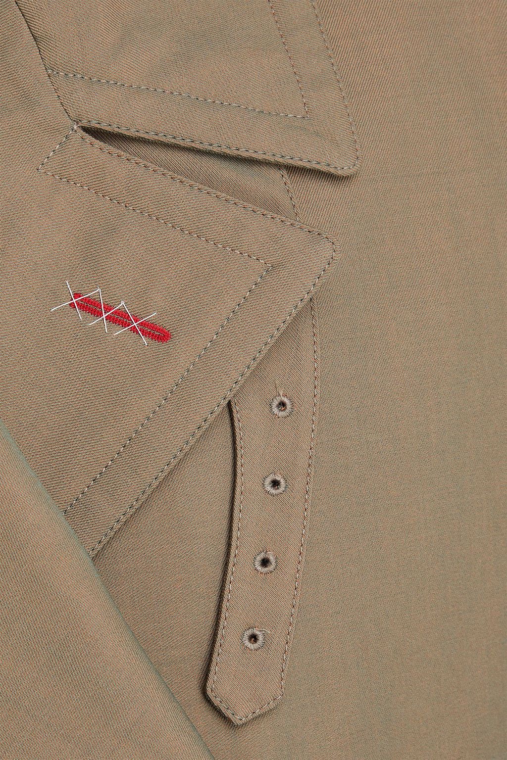 MAISON MARGIELA Belted wool-twill trench coat