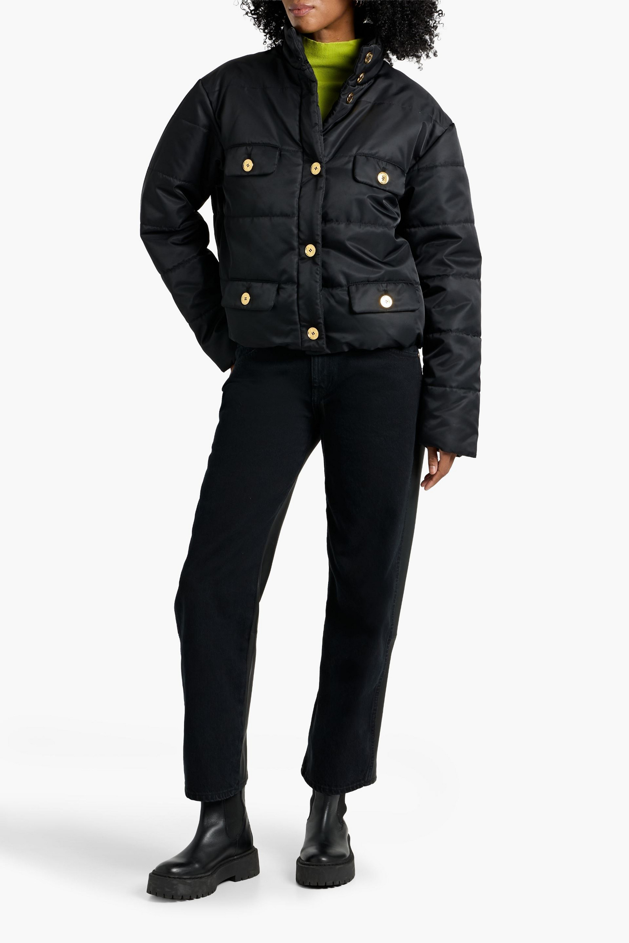 MOSCHINO Quilted shell jacket