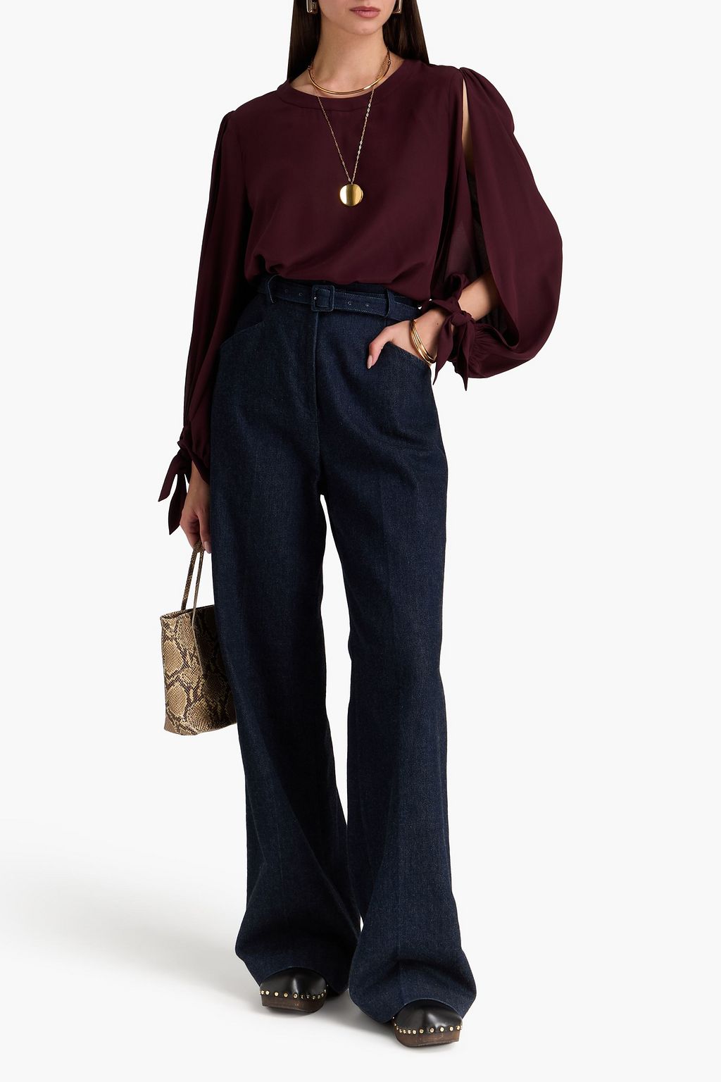 CHLOÉ Silk crepe de chine blouse
