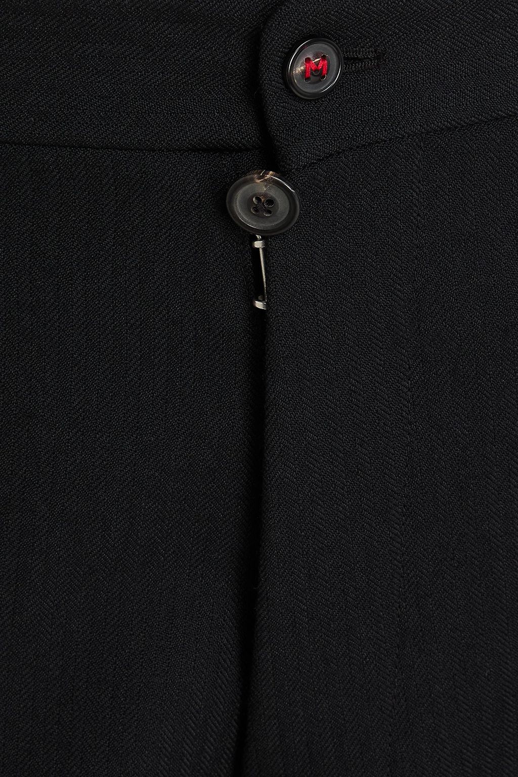 MAISON MARGIELA Pleated wool-twill pants