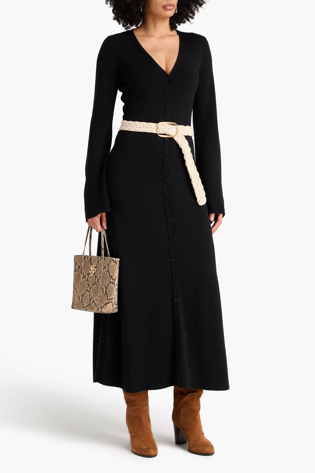 CHLOÉ Wool midi dress