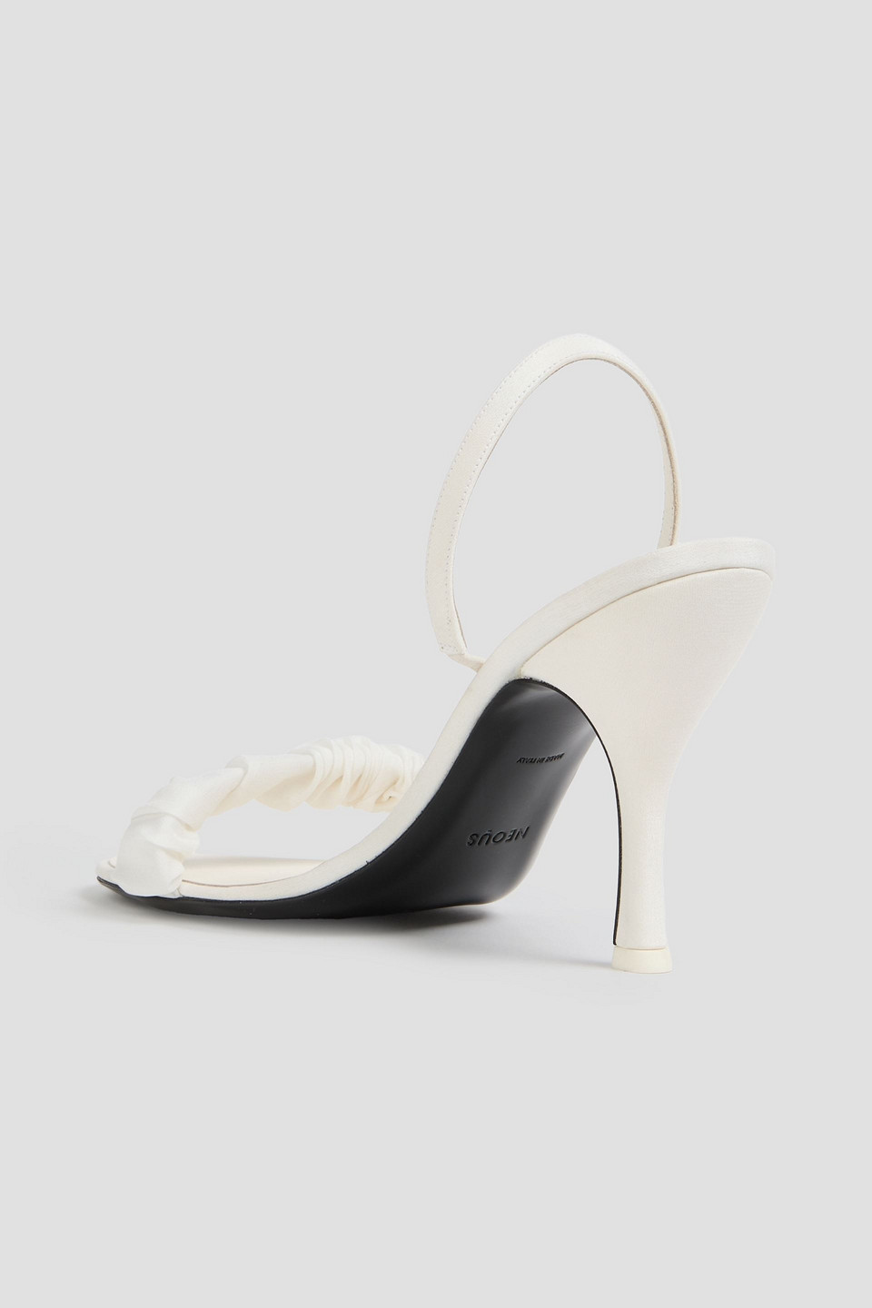  Neous - Slingback-sandalen „alhena“ Aus Webstoff - Weiß - Eu 35 