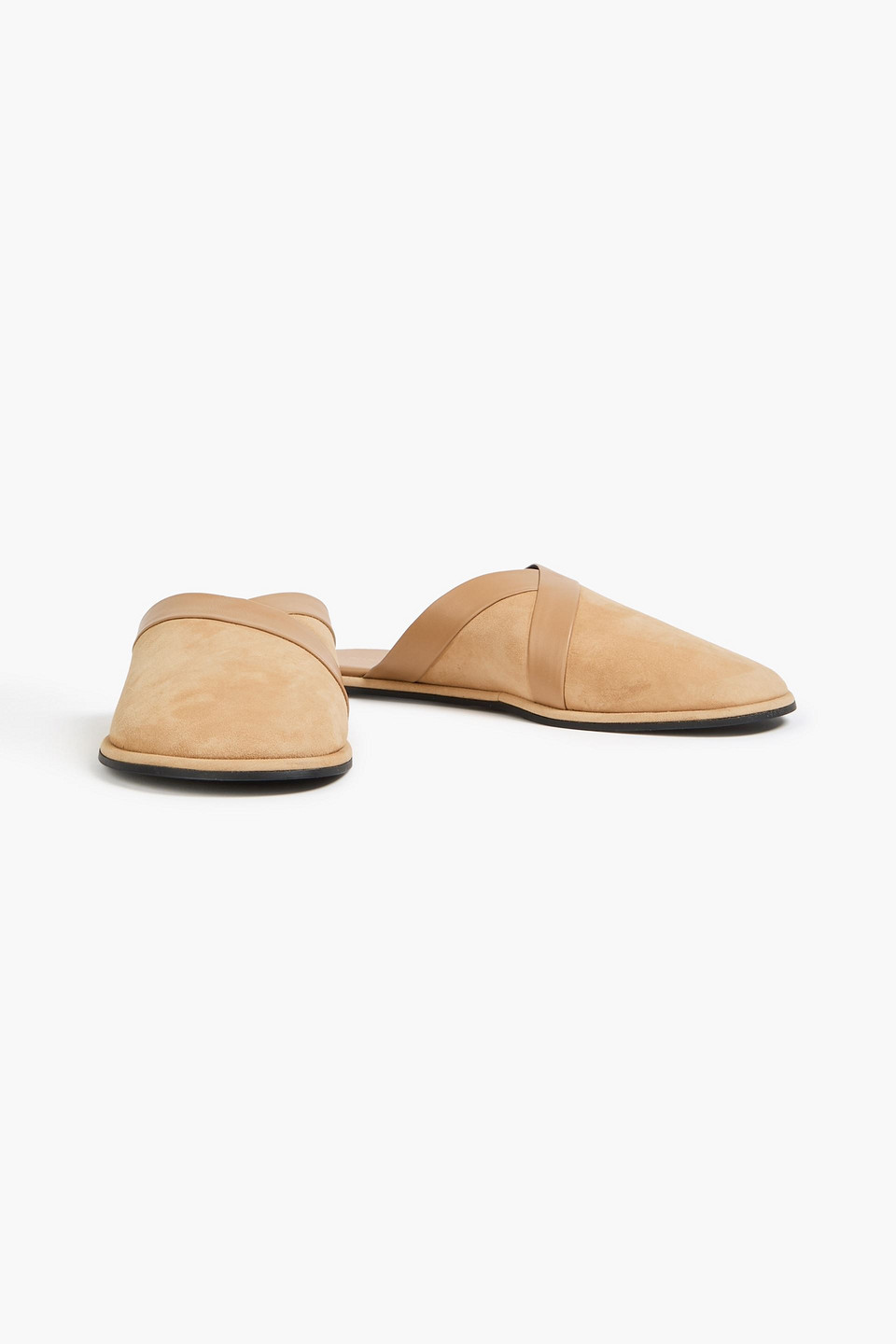  Neous - Slippers „atik“ Aus Nubukleder - Neutral - Eu 36 