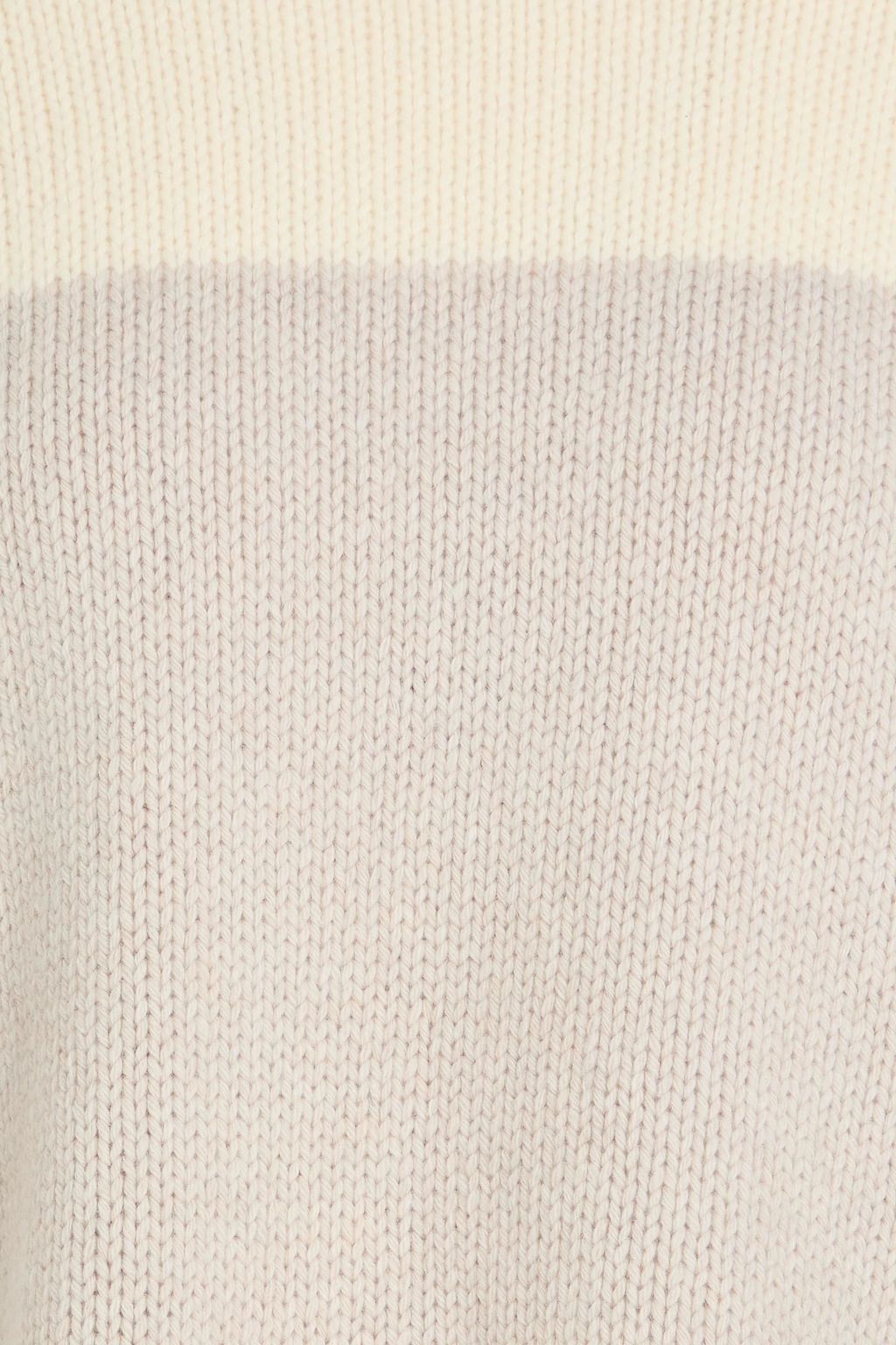 THEORY كنزة رياضية بياقة مرتفعة من مزيج الكشمير والصوف بأقسام متباينة الألوان