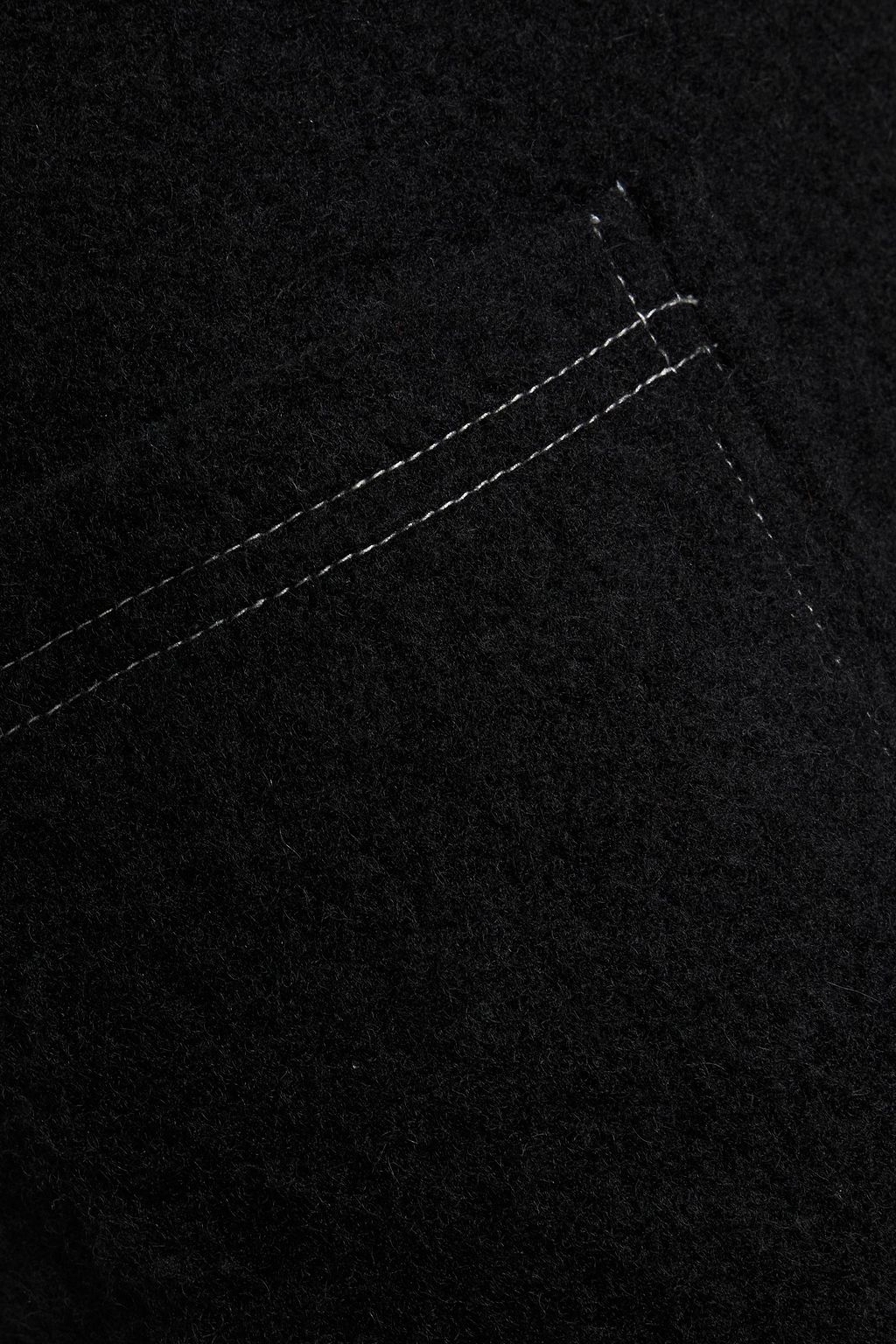 MAX MARA Galosce wool and cashmere-blend felt maxi skirt