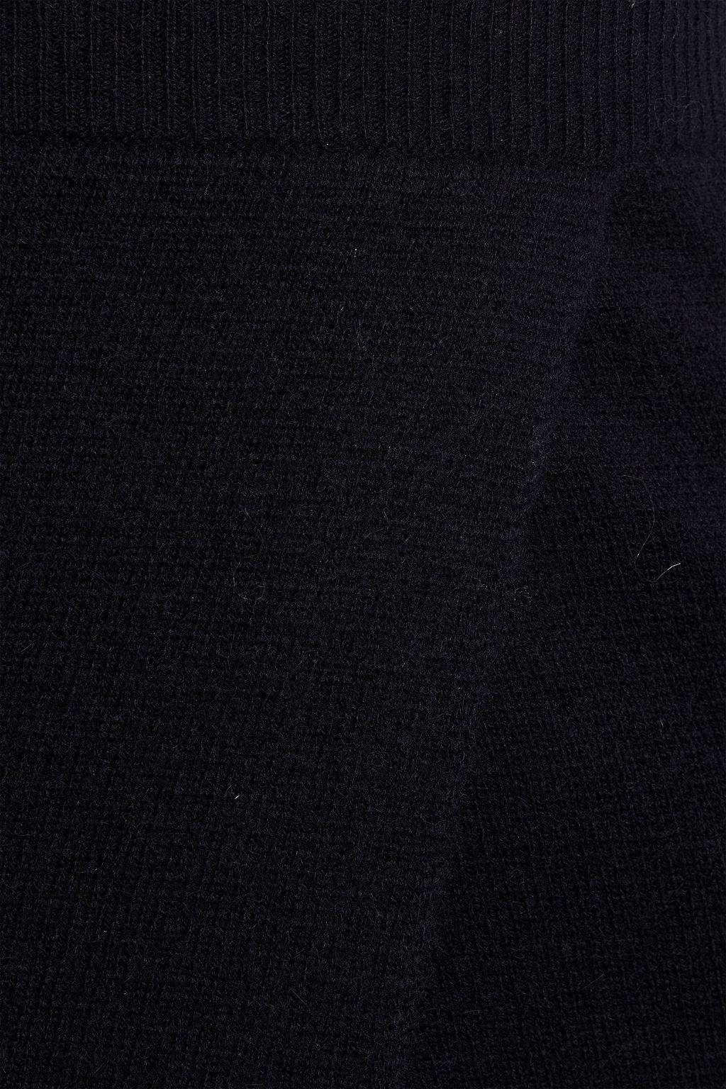 MAX MARA Umbria wrap-effect wool and cashmere-blend midi skirt