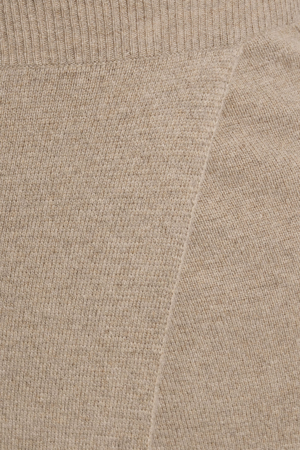 Max Mara Umbria Wrap-effect Wool And Cashmere-blend Midi Skirt In Sand