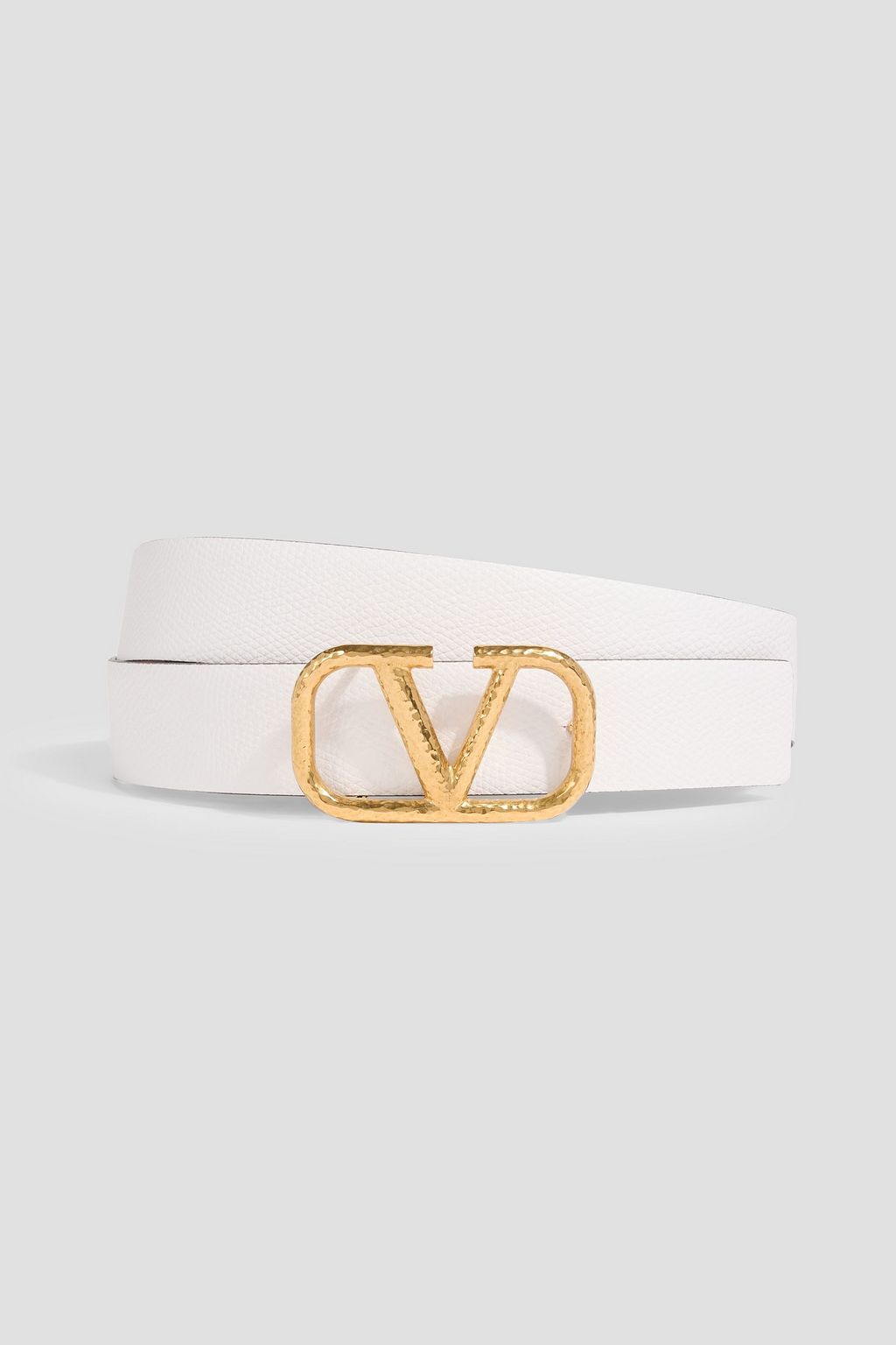 VALENTINO GARAVANI VLOGO reversible leather belt