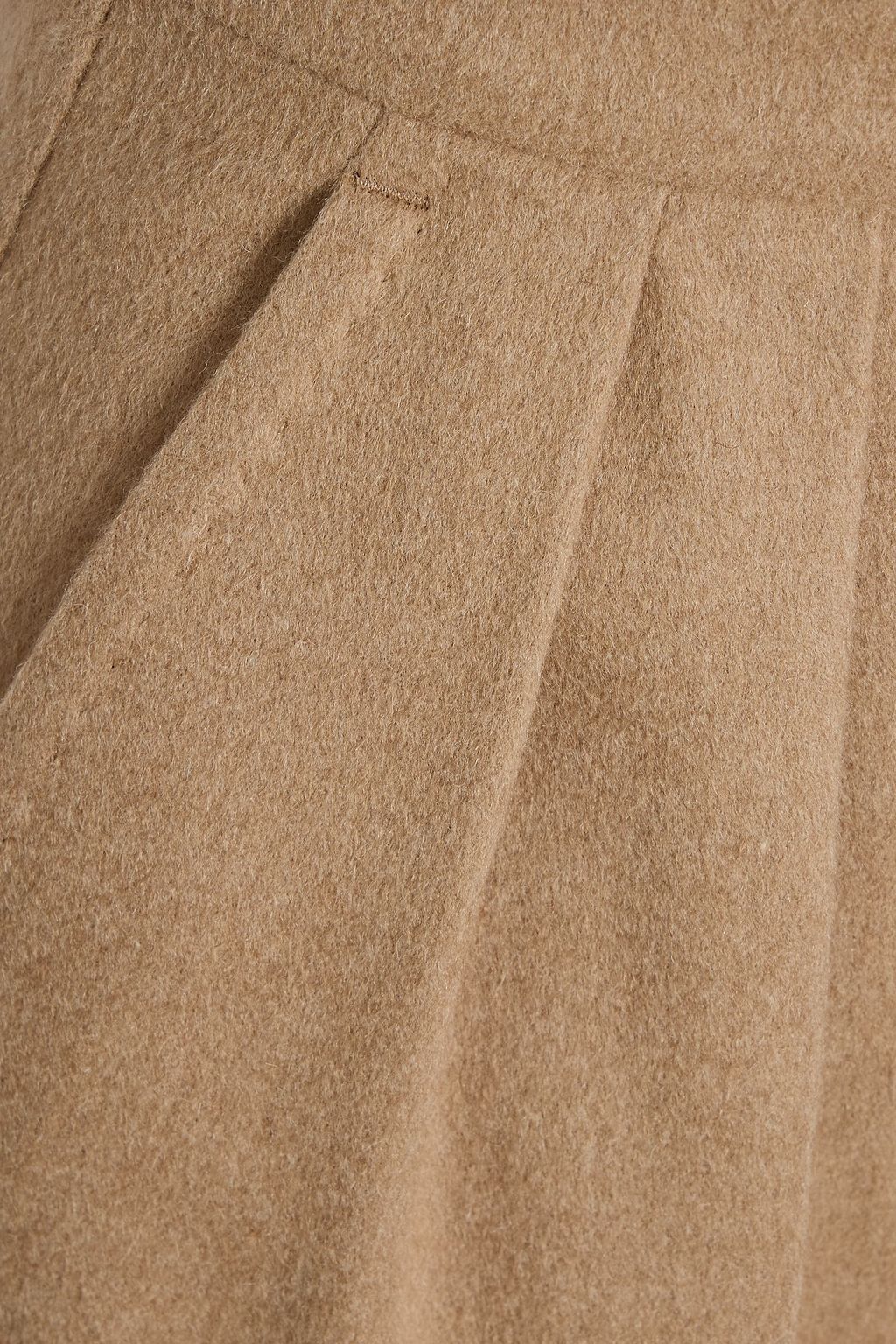 MAX MARA Fagus camel hair wide-leg pants