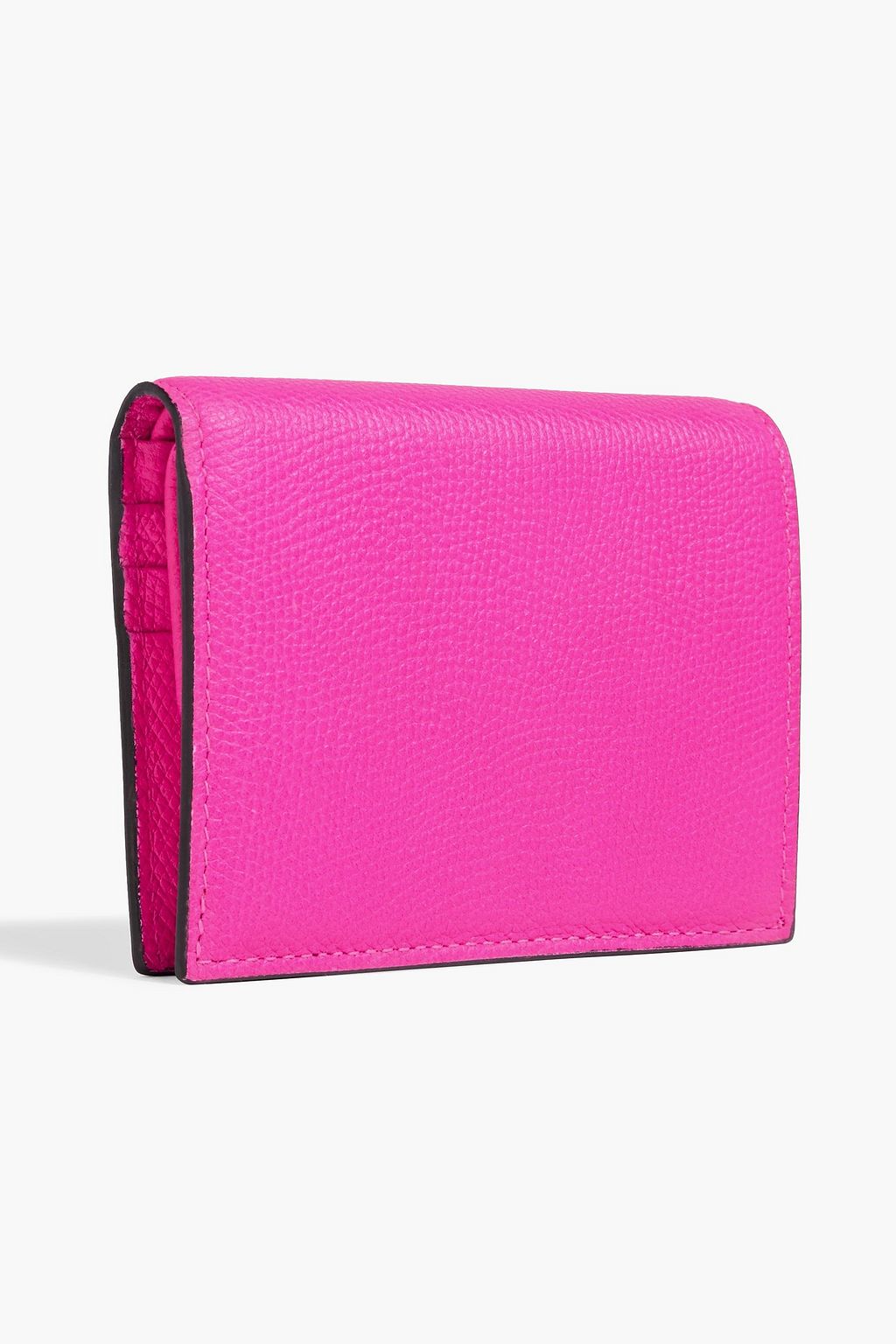 VALENTINO GARAVANI VLOGO pebbled-leather wallet