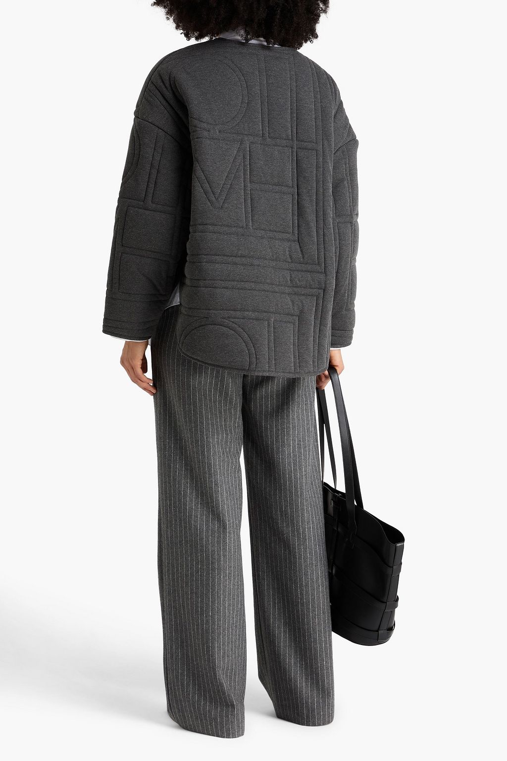 TOTEME Bomberjacke aus einer gesteppten Bambus-Baumwollmischung