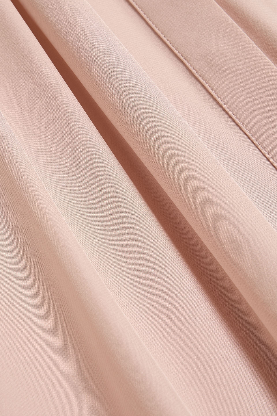 Max Mara Calca Belted Silk Crepe De Chine Midi Shirt Dress In Pink