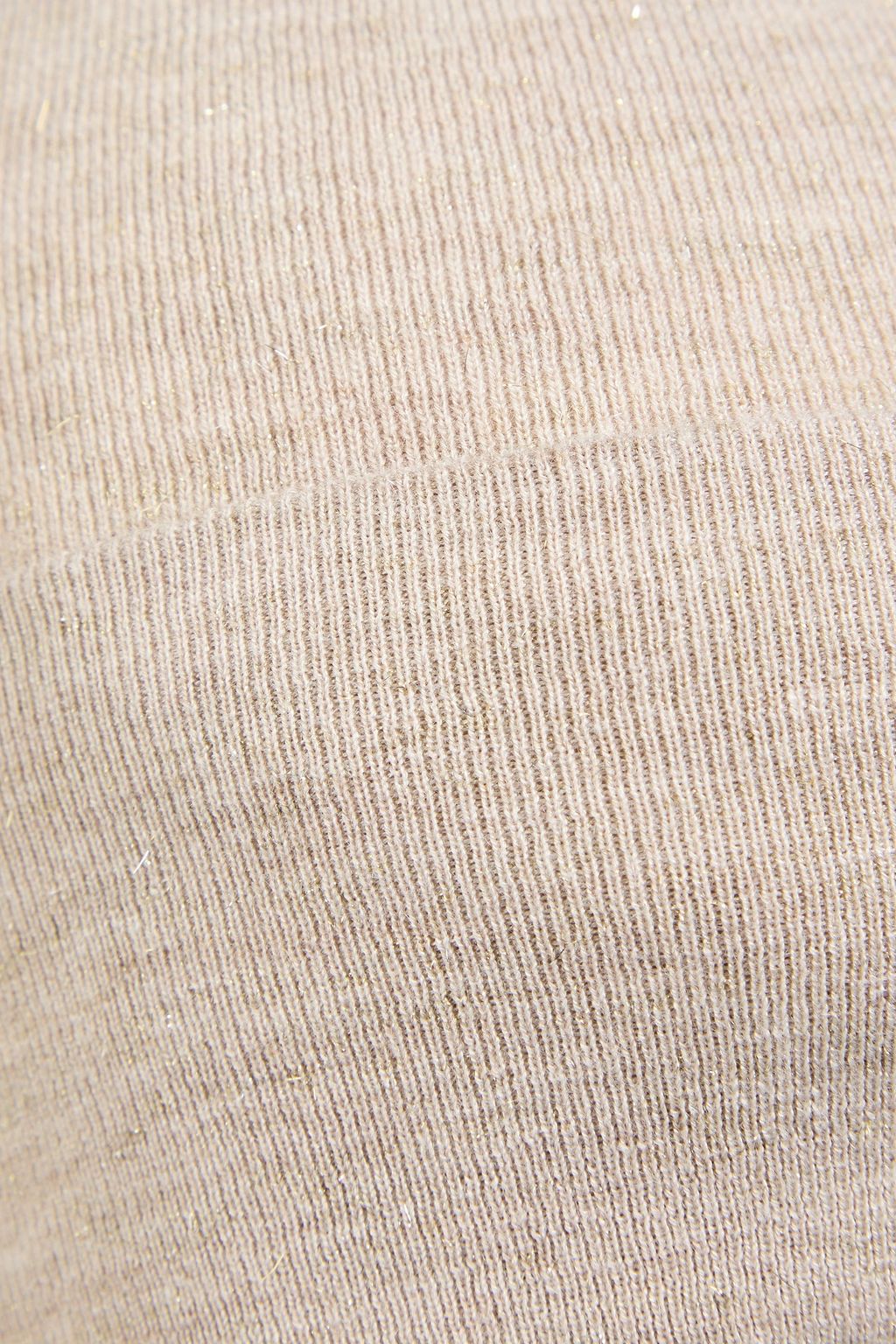 BRUNELLO CUCINELLI Metallic knitted beanie