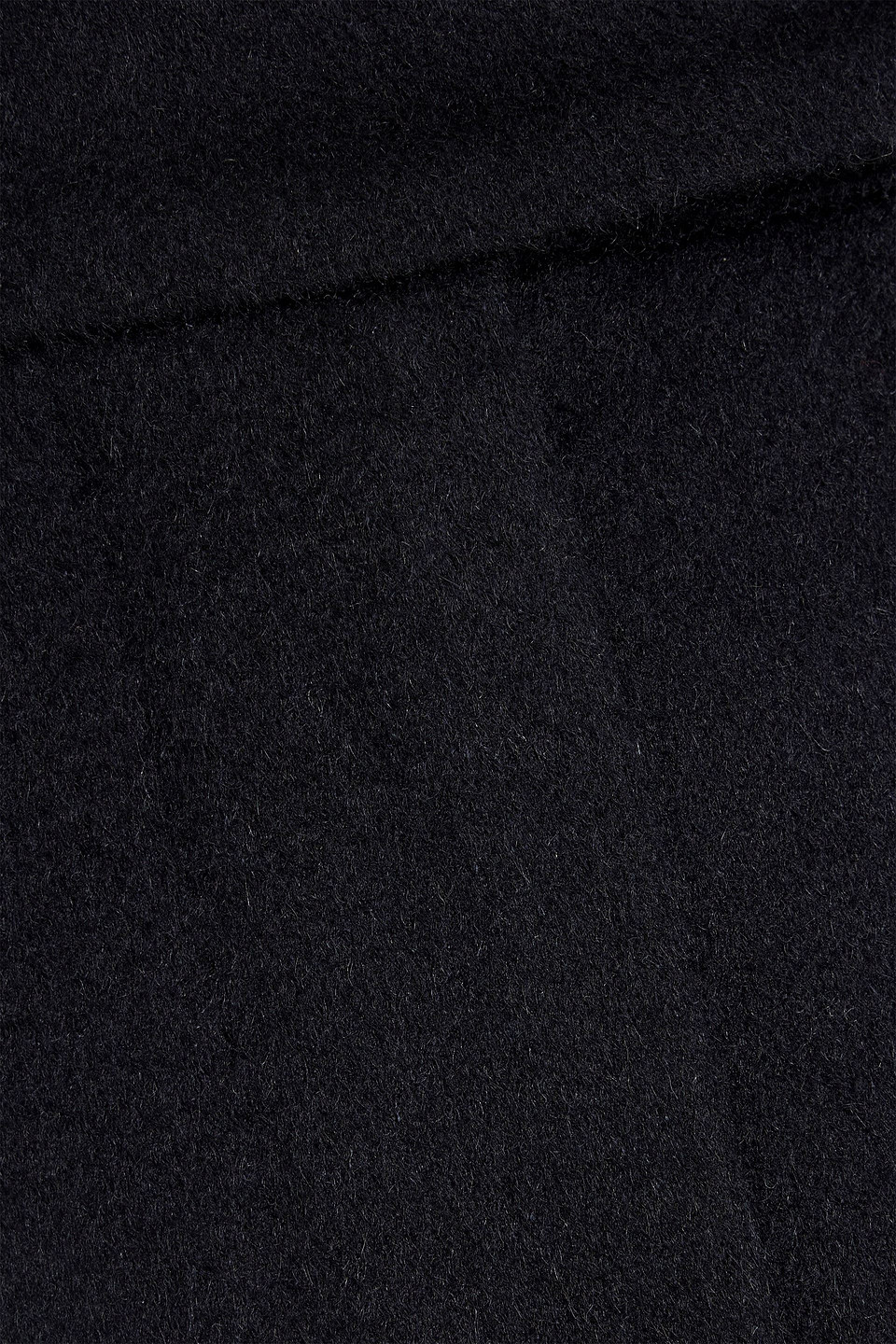 Max Mara Fagus Camel Hair Wide-leg Pants In Black