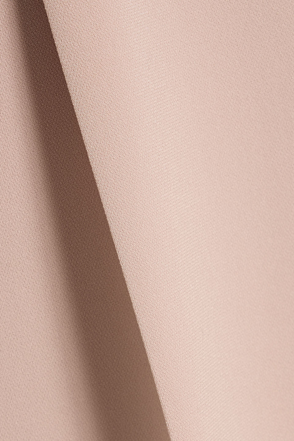 Max Mara Lino Crepe Wide-leg Pants In Pink