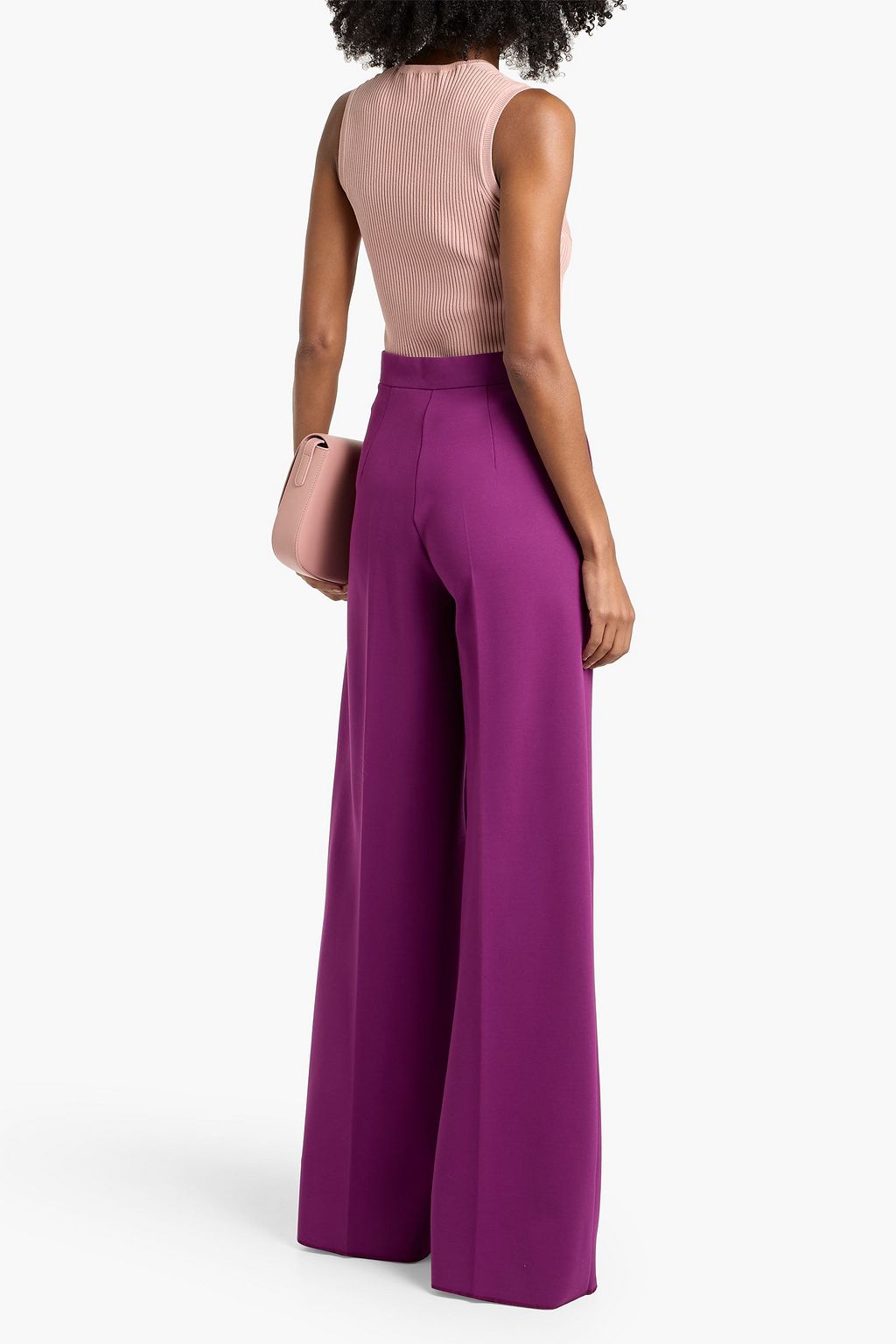 MAX MARA Turku jersey wide-leg pants
