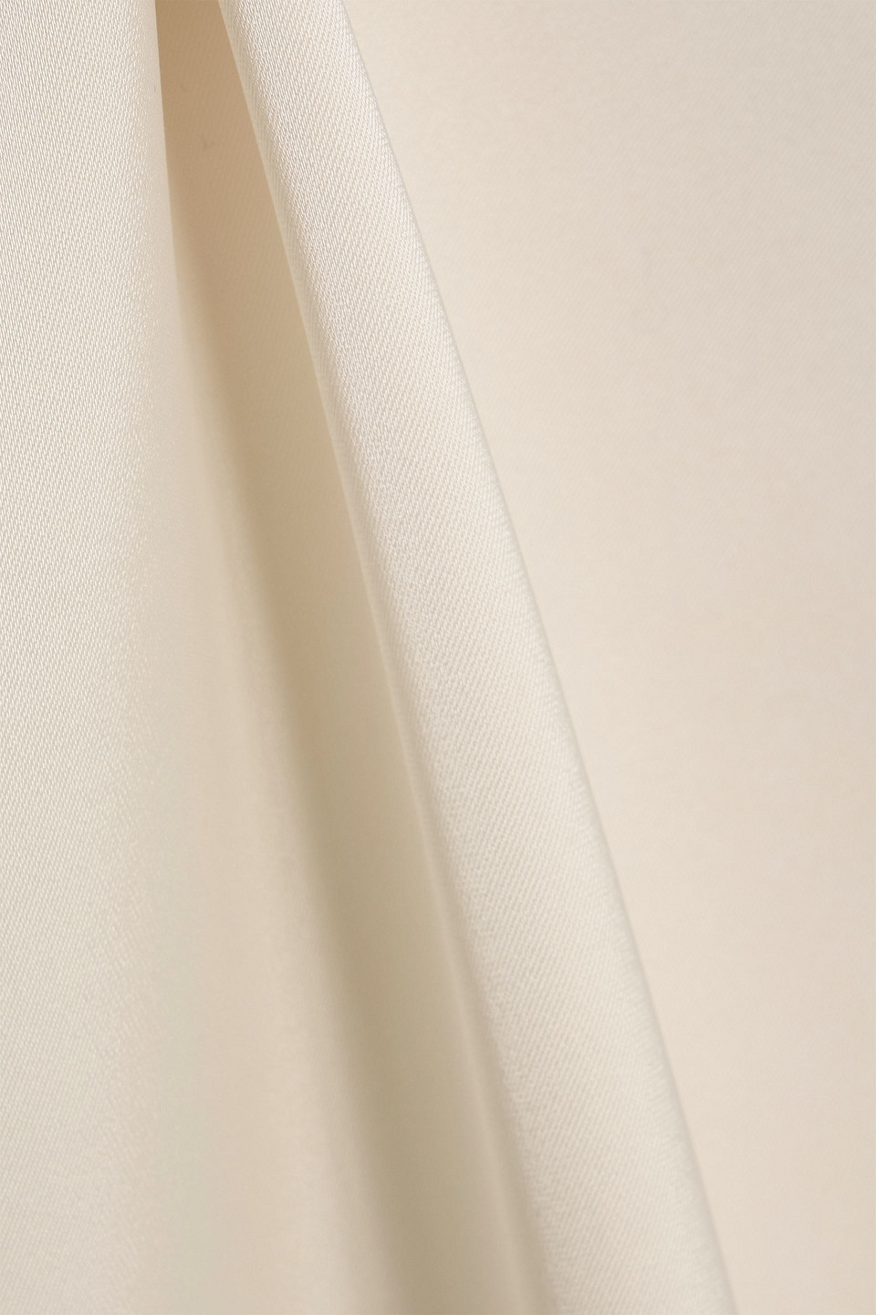 Weekend Max Mara Aia Satin Midi Skirt In Neutral