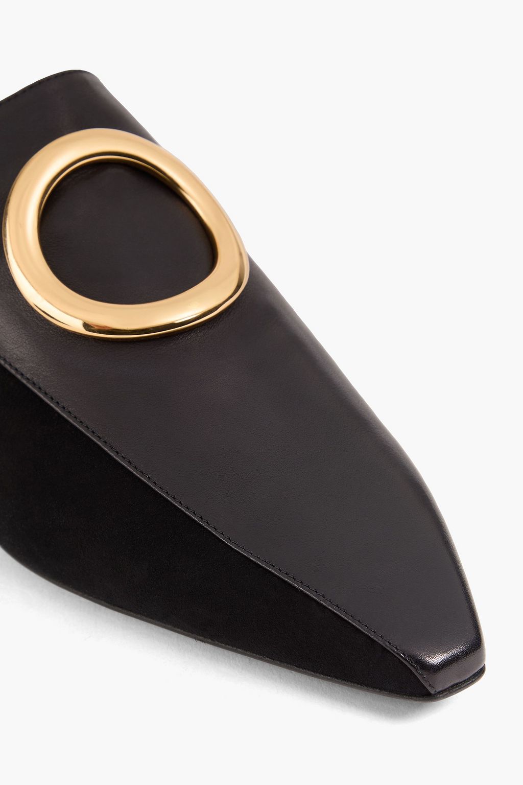 NEOUS سليبرز "فاوس" من الجلد مزين