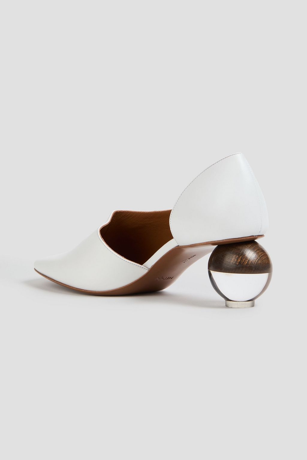 NEOUS Orchis leather pumps