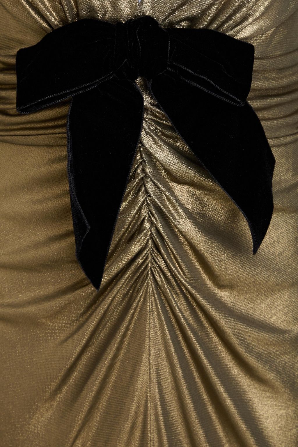 ALESSANDRA RICH حذاء بامب "راكويل" من الجلد اللامع مزين بربطة على شكل فراشة مقاس 85