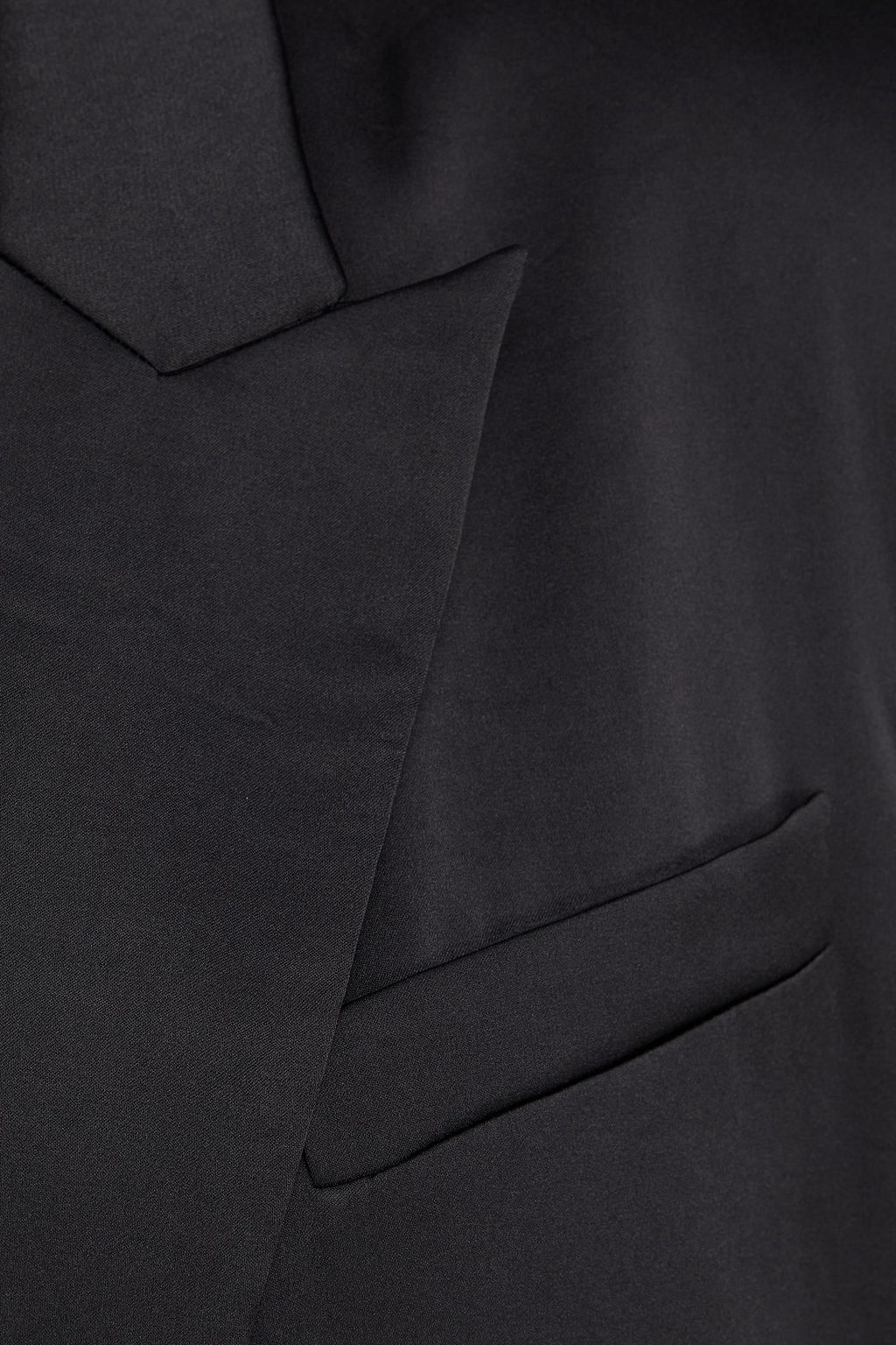 THEORY Crinkled-satin blazer